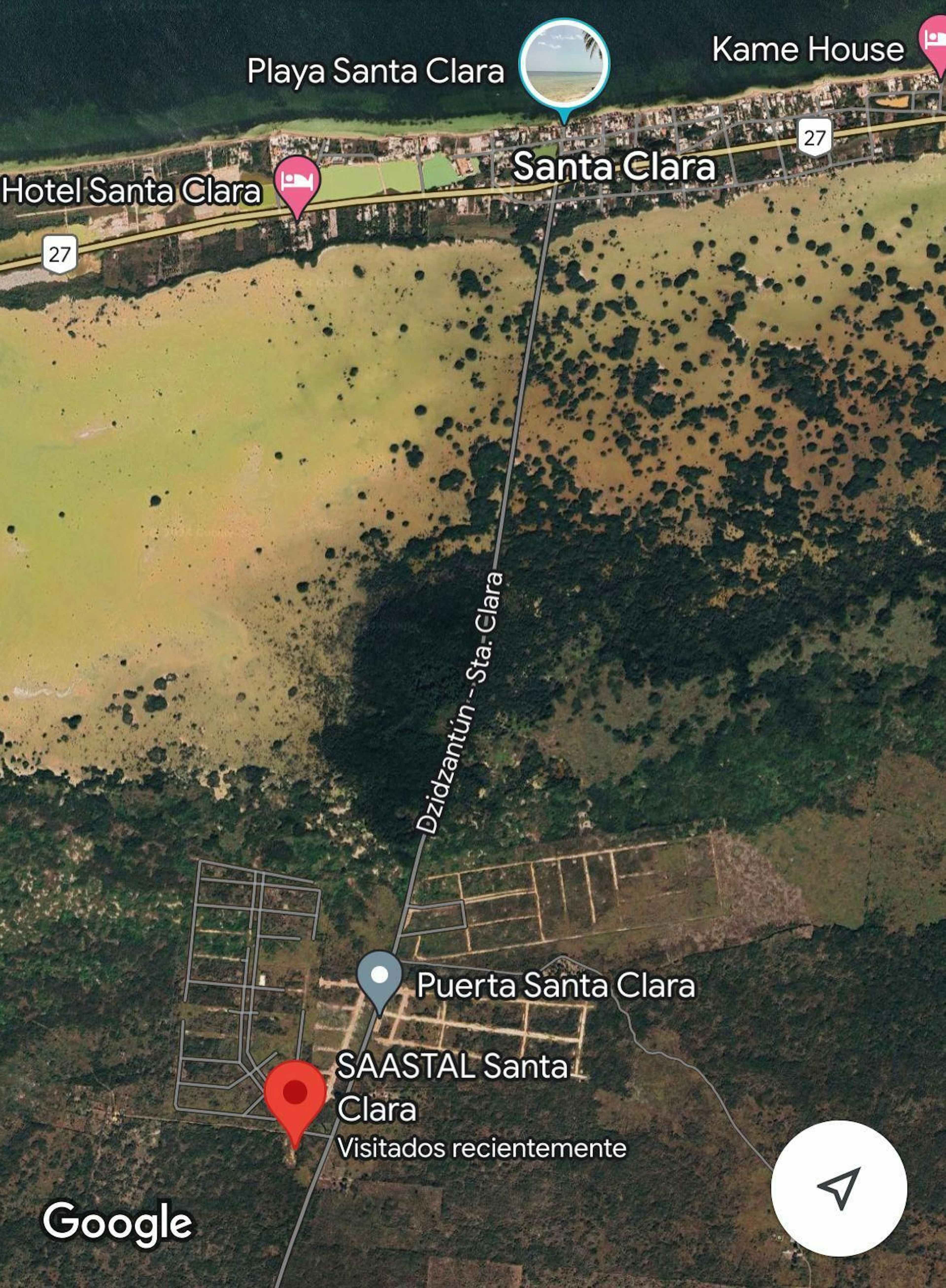 Terreno/lote En Venta Merida, Playa Santa Clara, Entrega Inmediata.