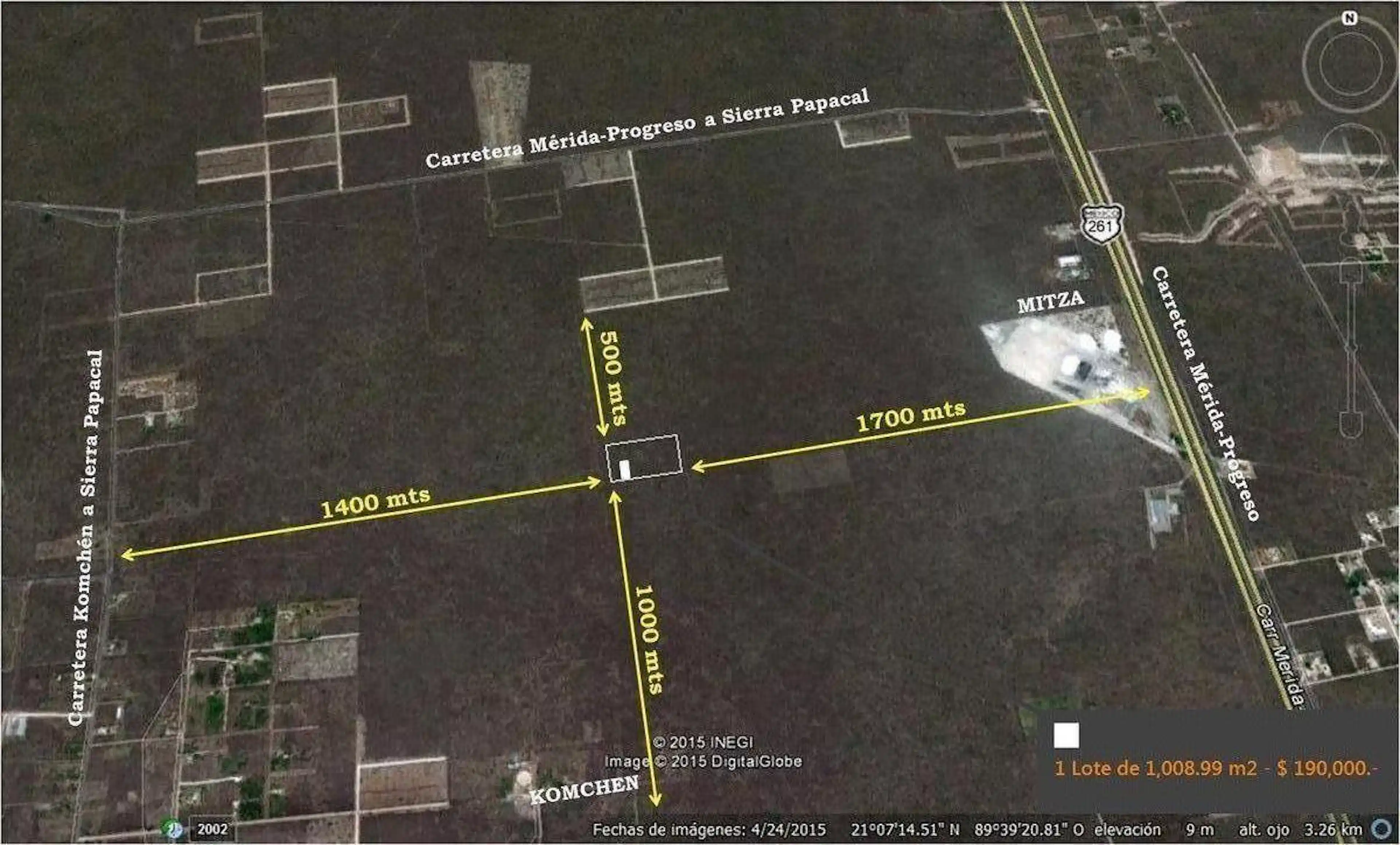 Lotes En Venta En Komchen Cerca Carretera Progreso-mérida