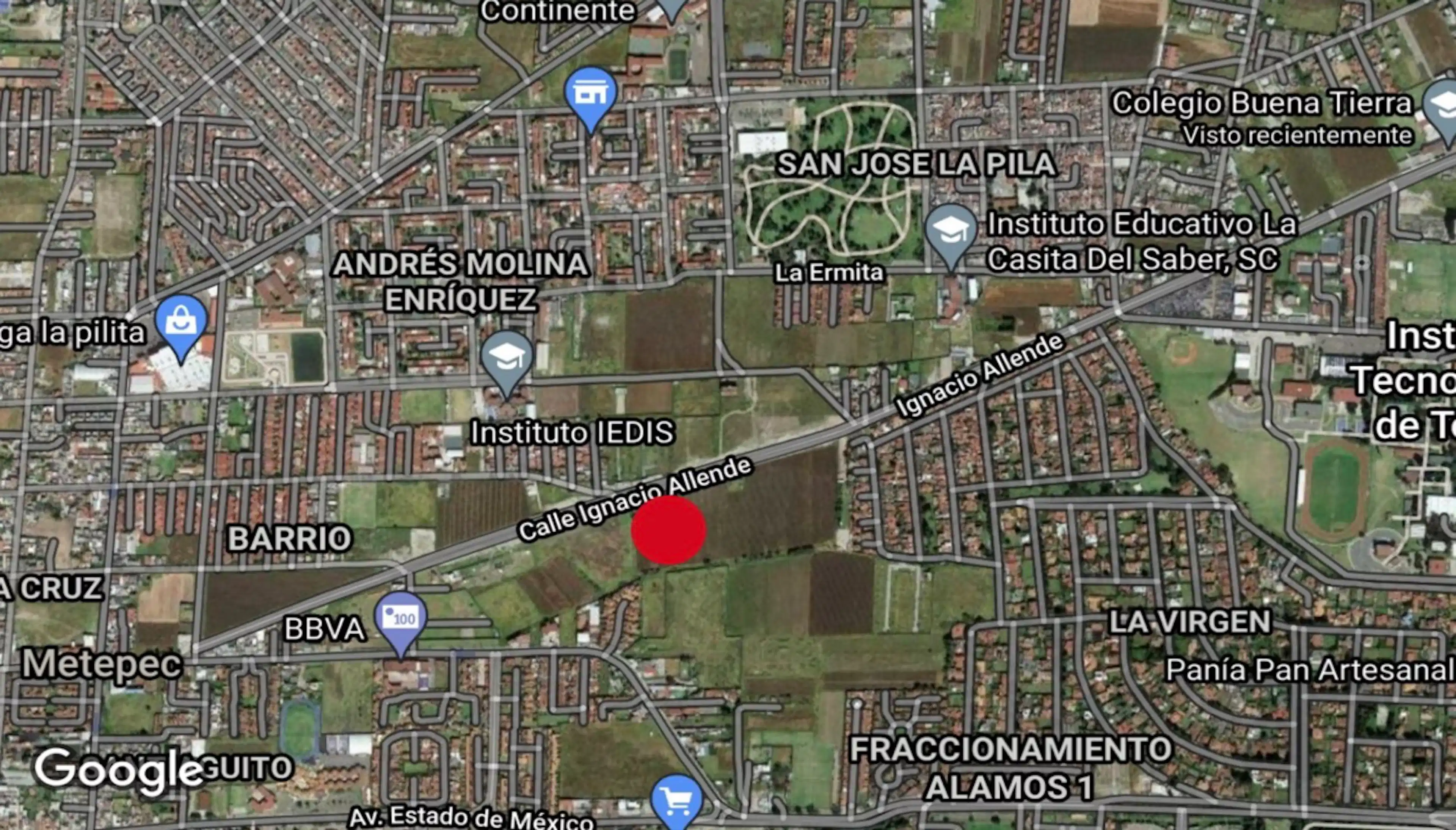 Terreno En Venta En Santa Cruz, Metepec, México