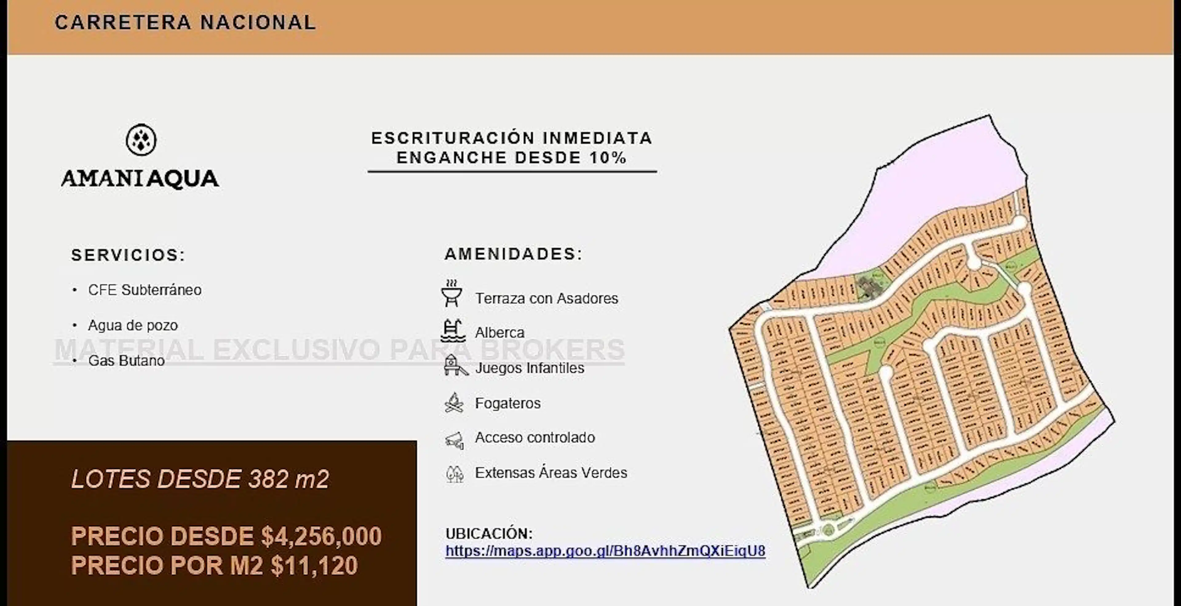 Terrenos En Venta En Amani Aqua En Santiago Nuevo León