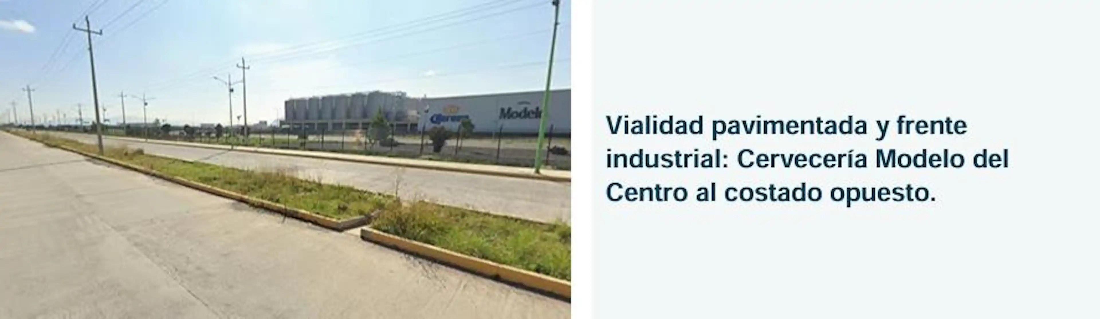 Terreno Industrial 2.7 hectareas. Frente a Cervecería Modelo | Apan, Hidalgo