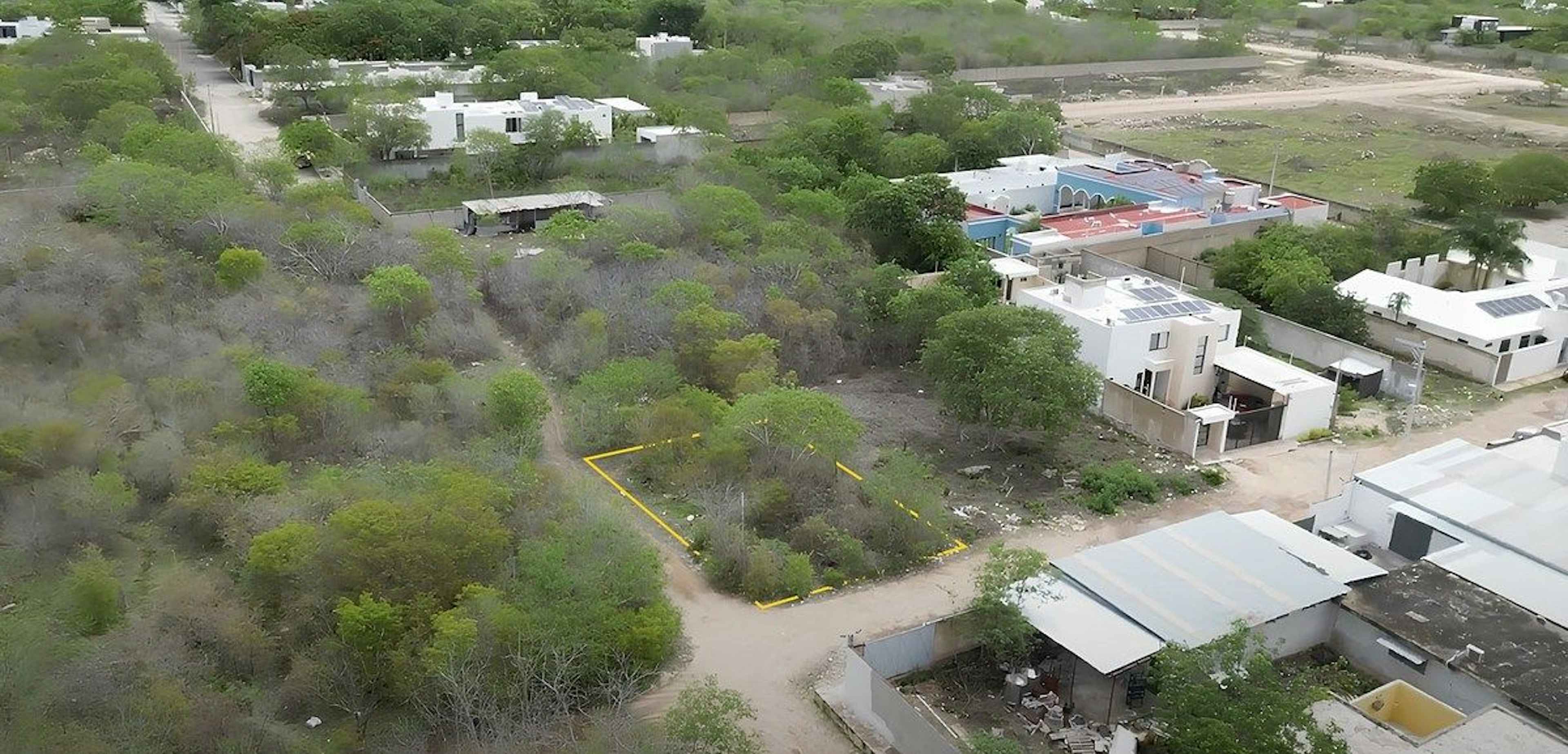 Terreno En Esquina En Venta Cholul