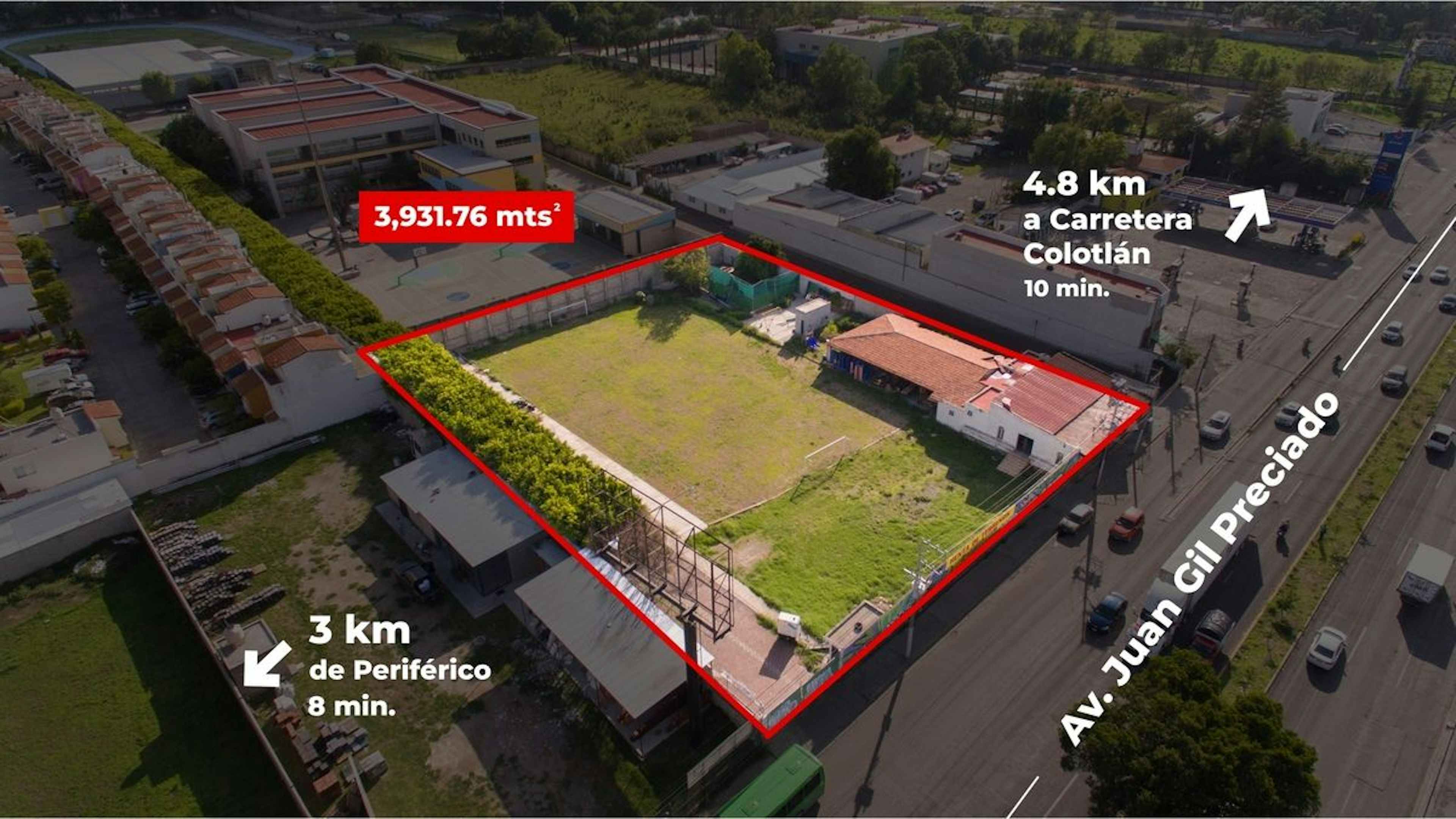 Terreno En Renta / Venta Av. Juan Gil Preciado