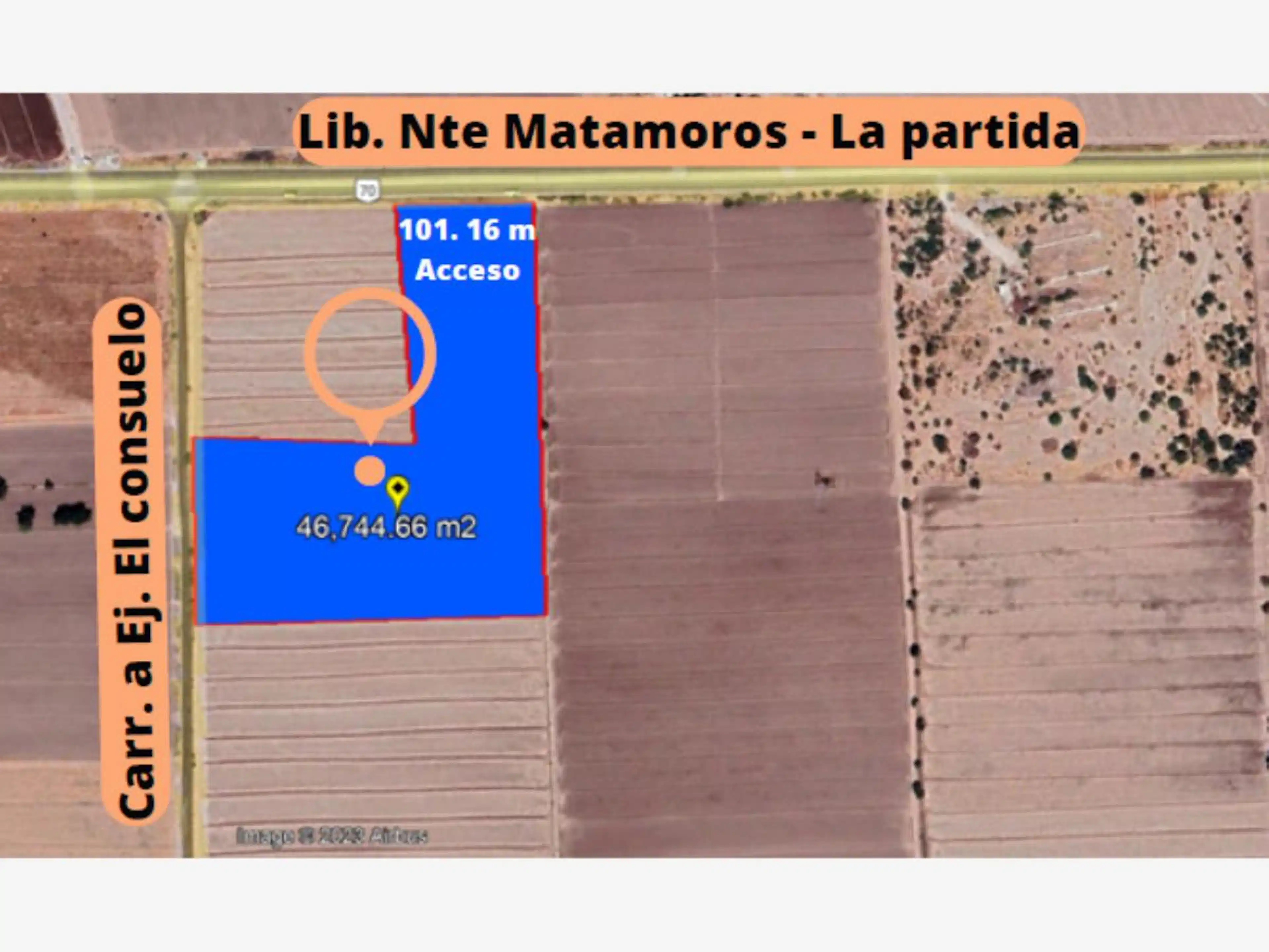 Terreno En Venta En El Pacifico, Torreón, Coahuila De Zaragoza