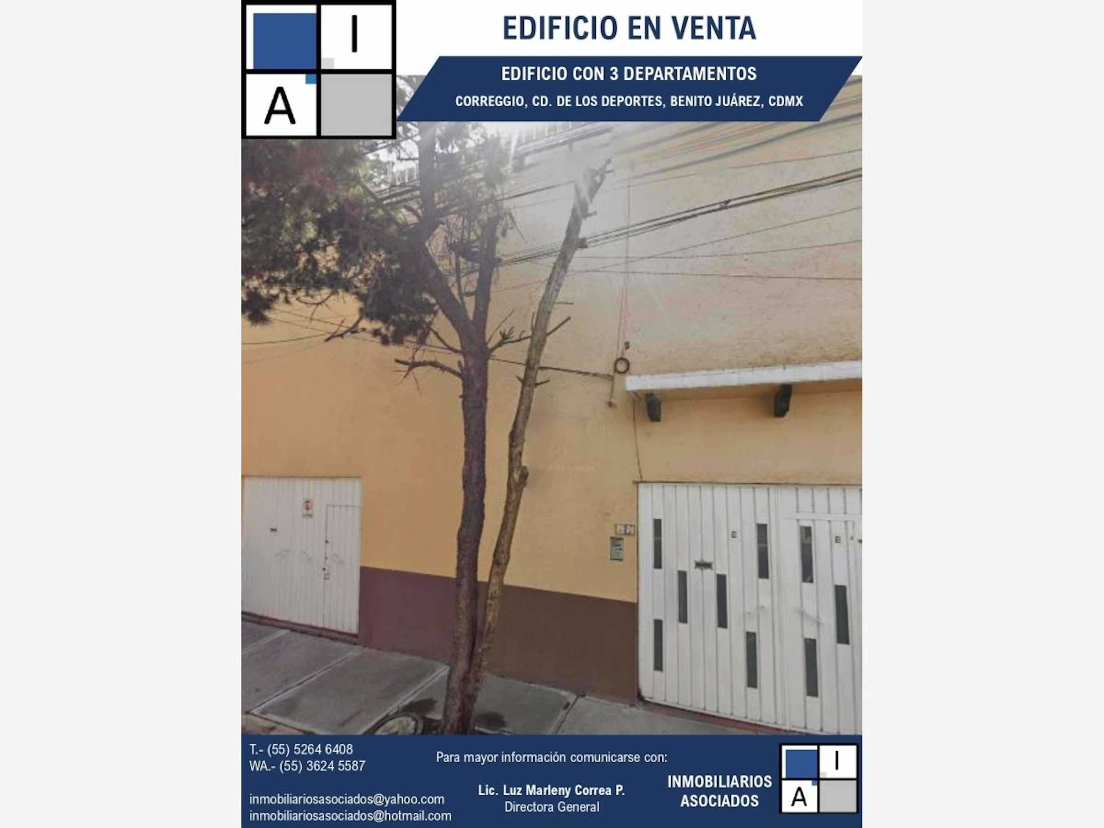 Terreno En Venta En Ciudad De Los Deportes, Benito Juárez, Ciudad De México