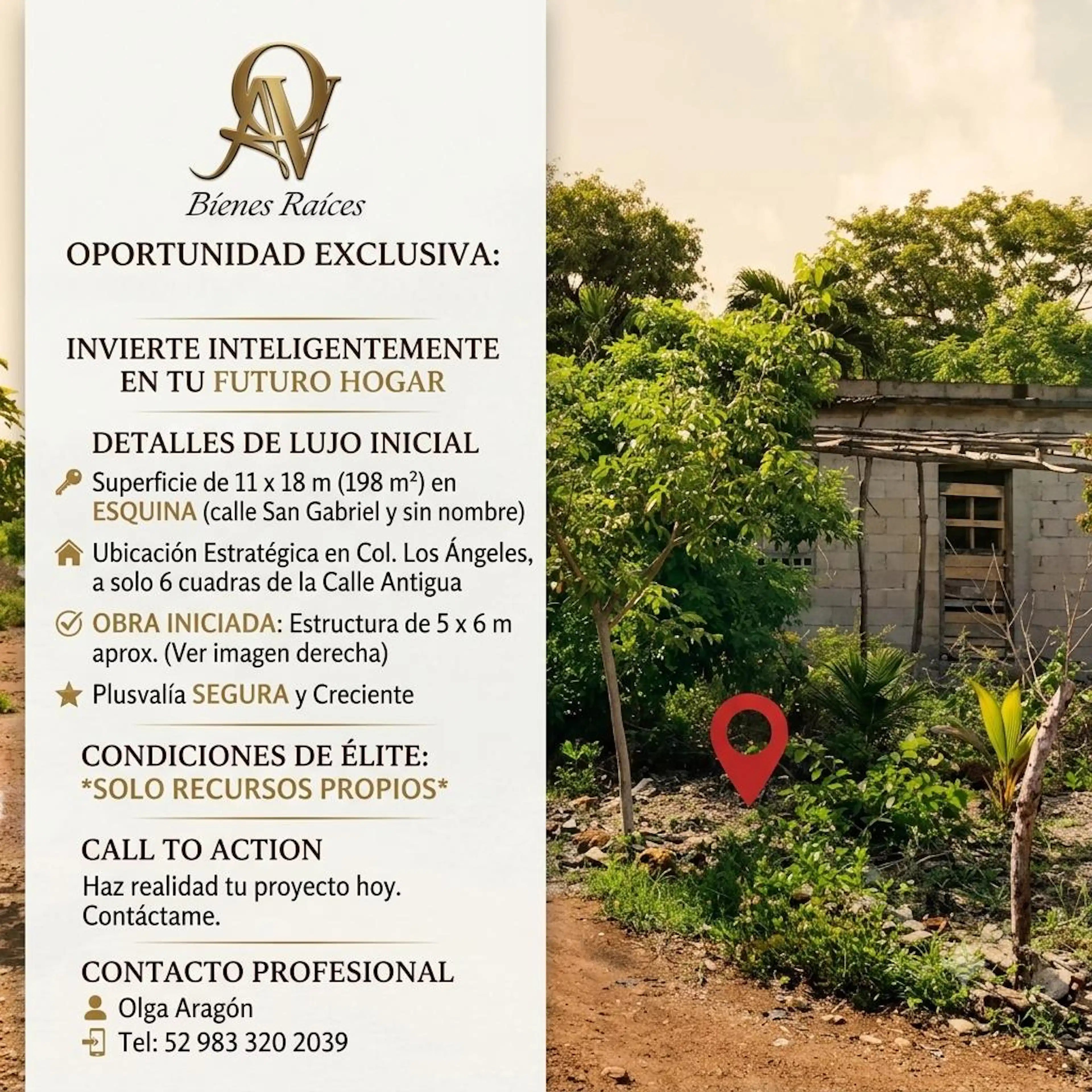 Se Vende Terreno En Esquina,chetumal,q.roo