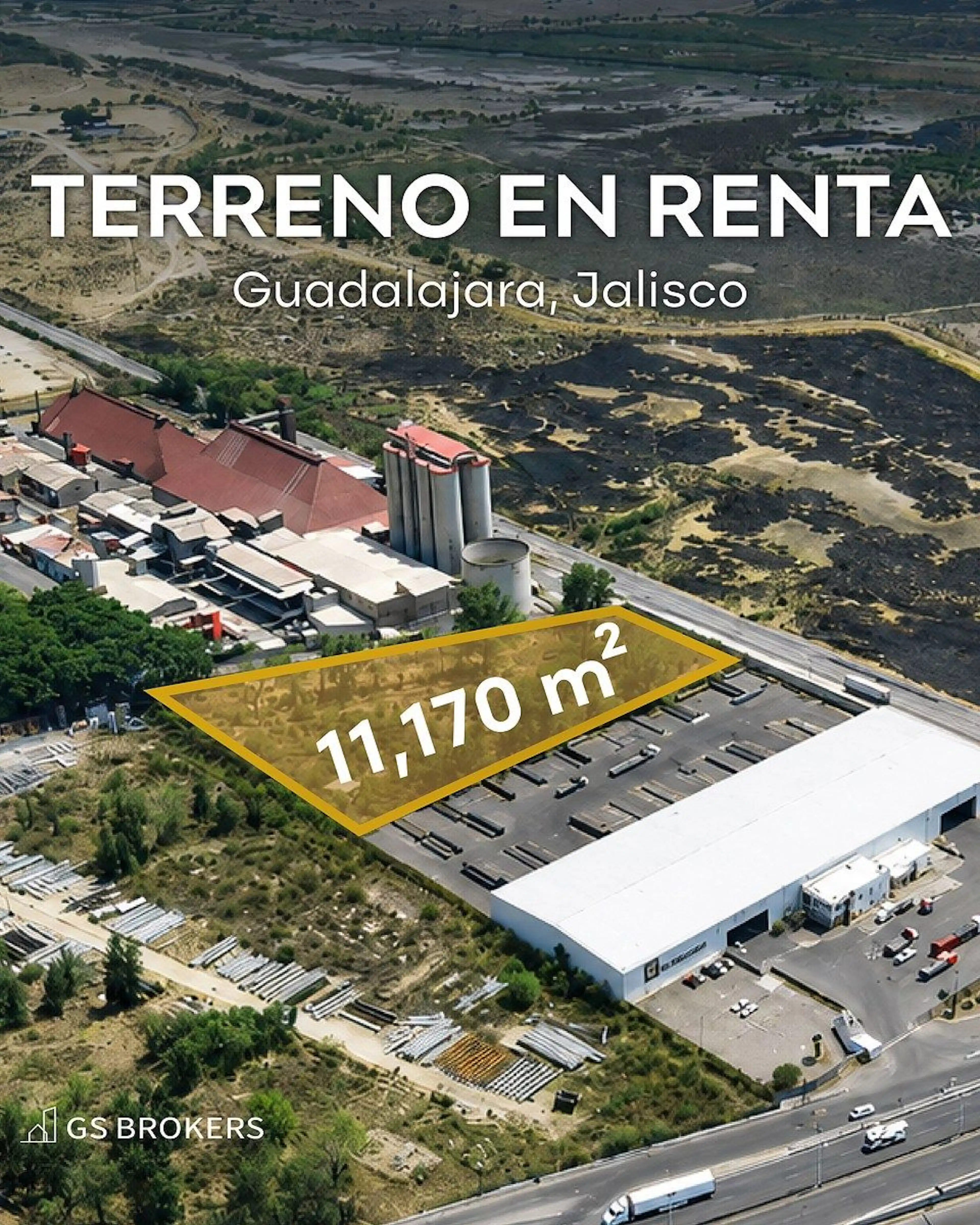 Terreno industrial en Renta - Breña