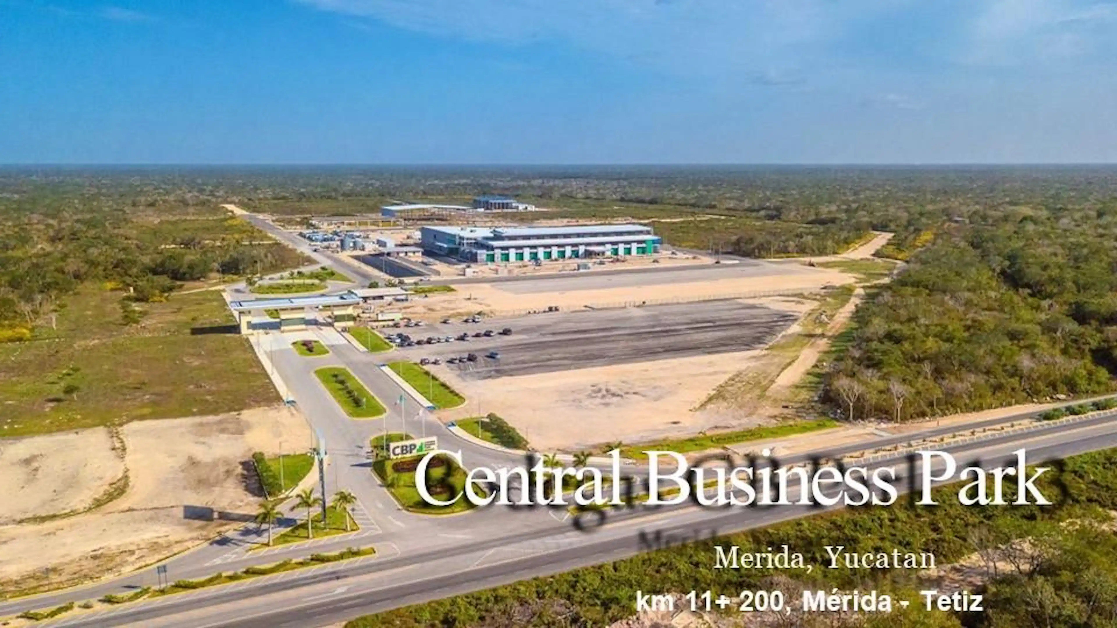 Terreno En Central Business Park Carretera Mérida - Tetiz