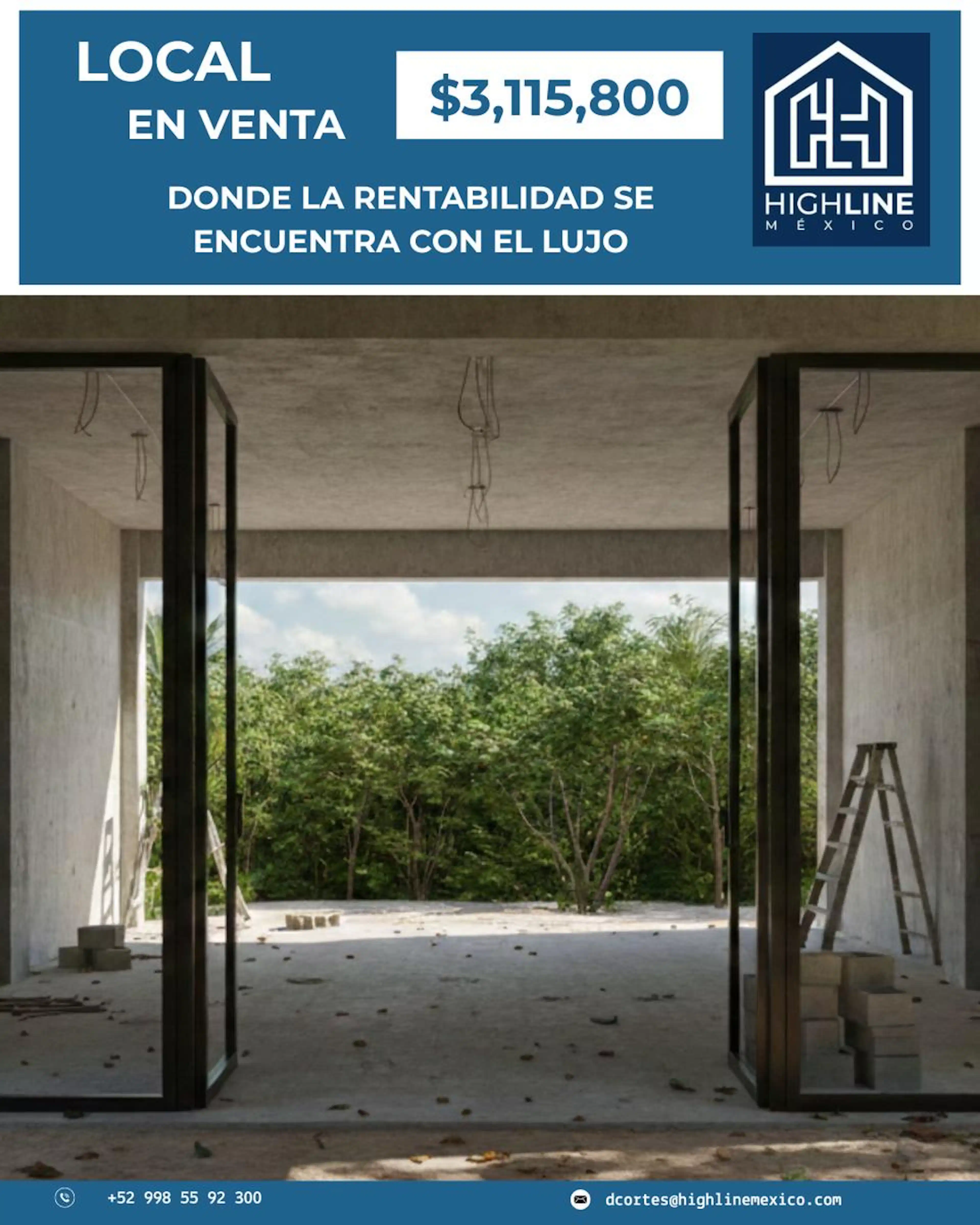 EL LOCAL COMERCIAL QUE TU NEGOCIO MERECE EN EL CORAZÓN DE TULUM