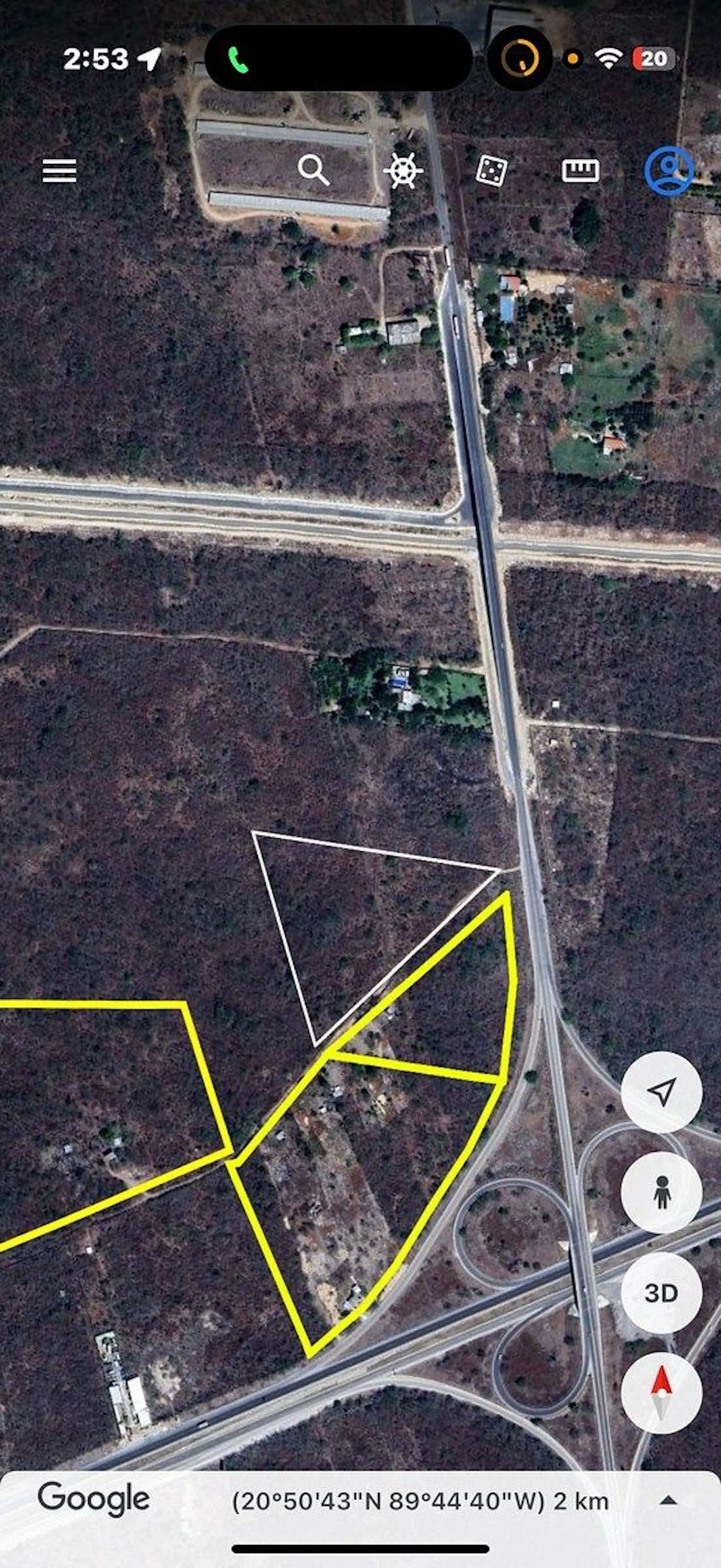 Terreno en Carretera Merida-xtepe