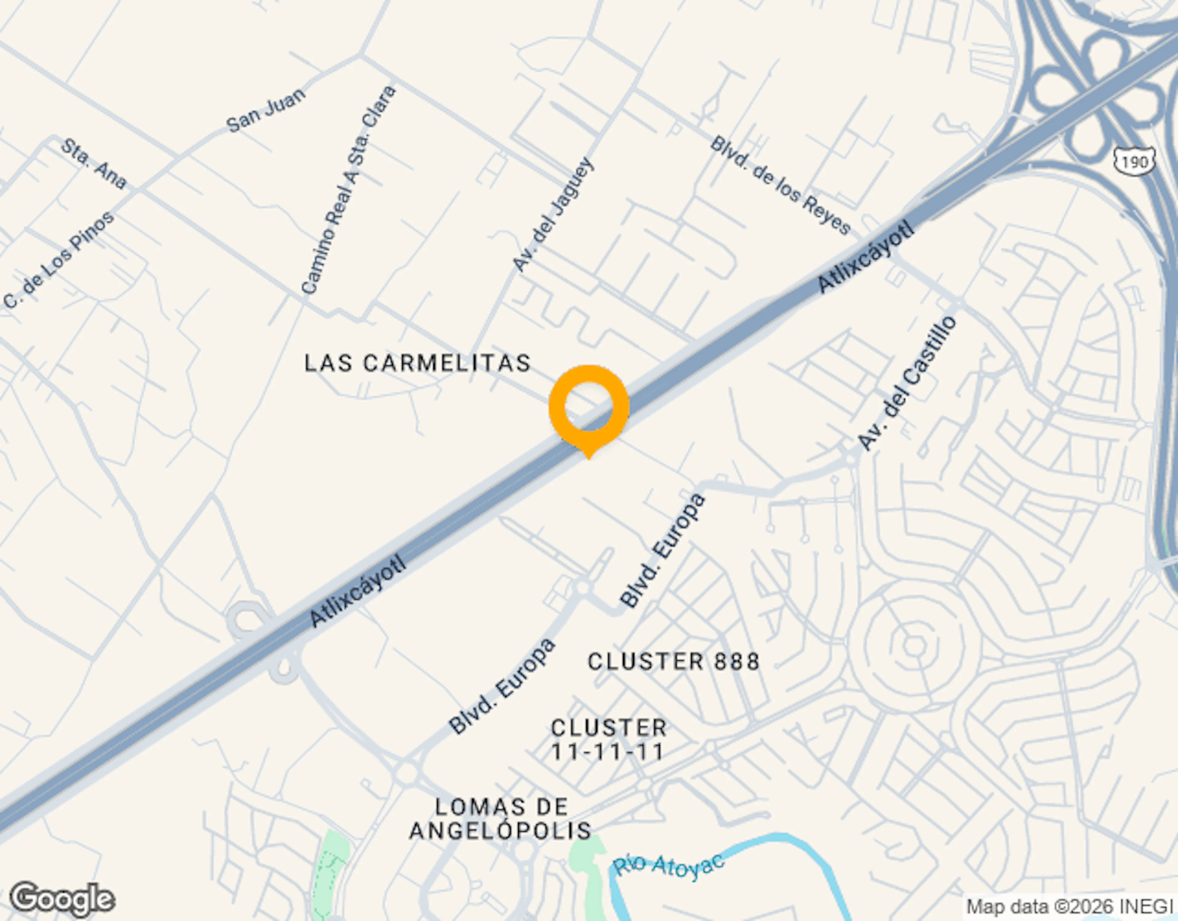 Ubicación de 3455 Kings San Andres Cholula