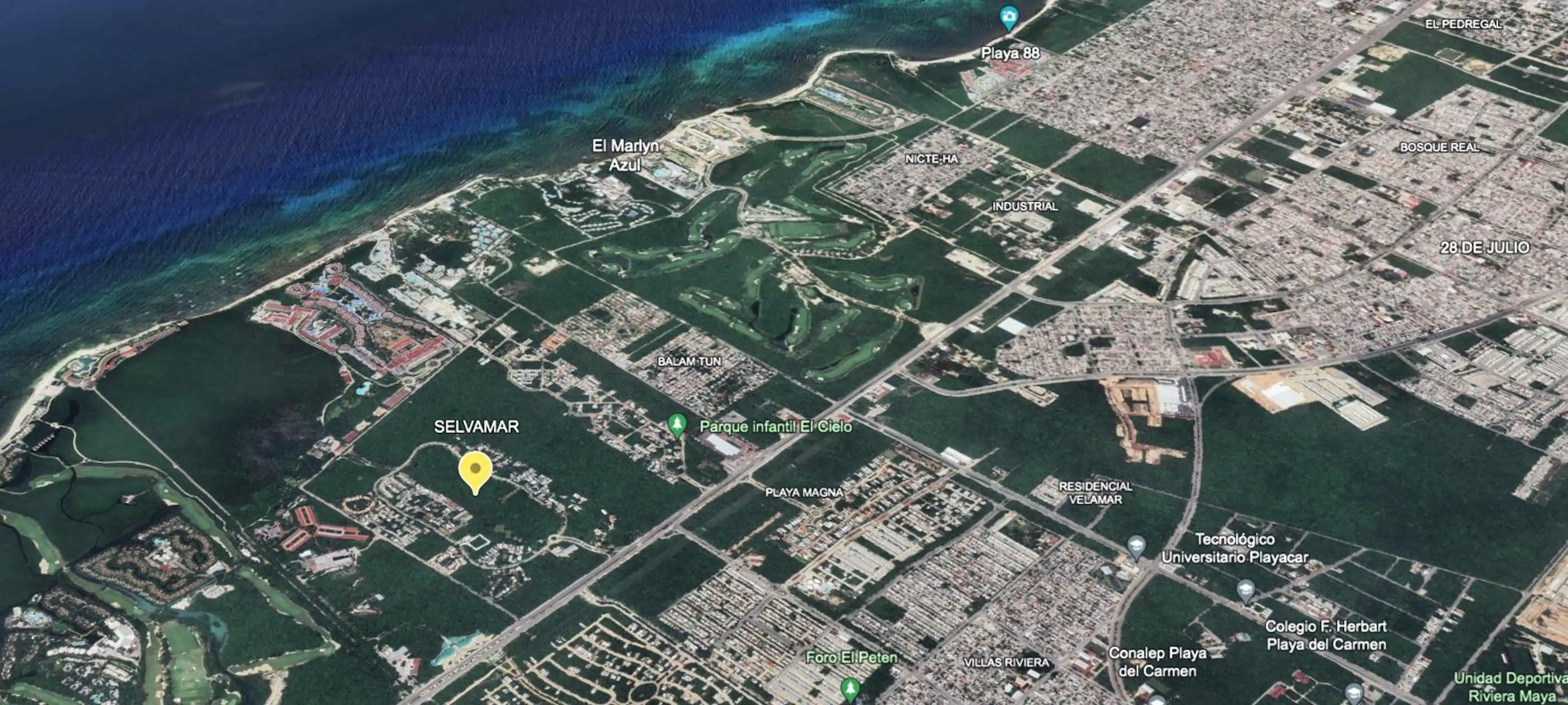 Terreno En Playa Del Carmen, Residencial Selvamar, A Metros Del Mar Caribe.