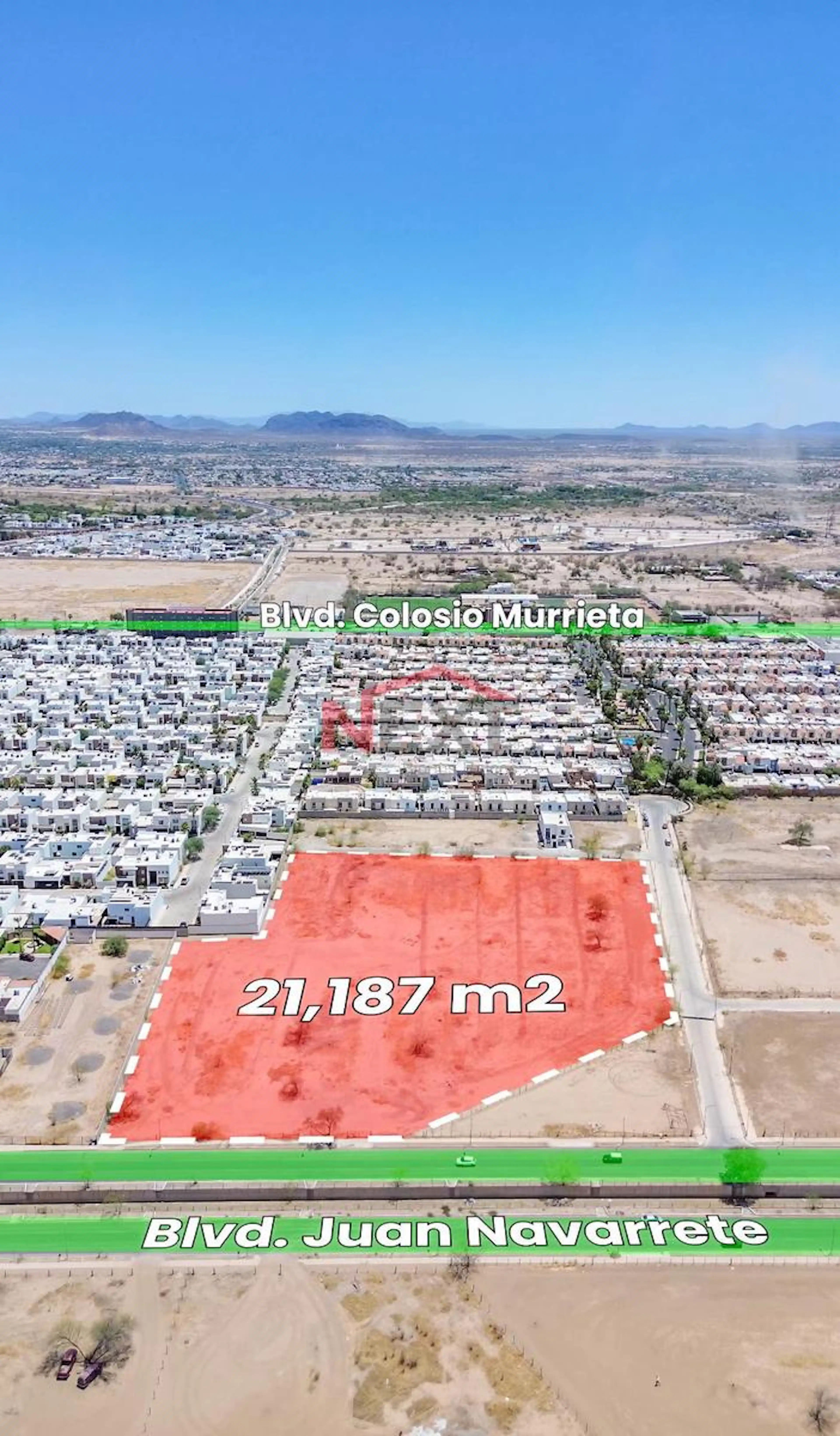 TERRENO EN VENTA EN COL. EL LLANO