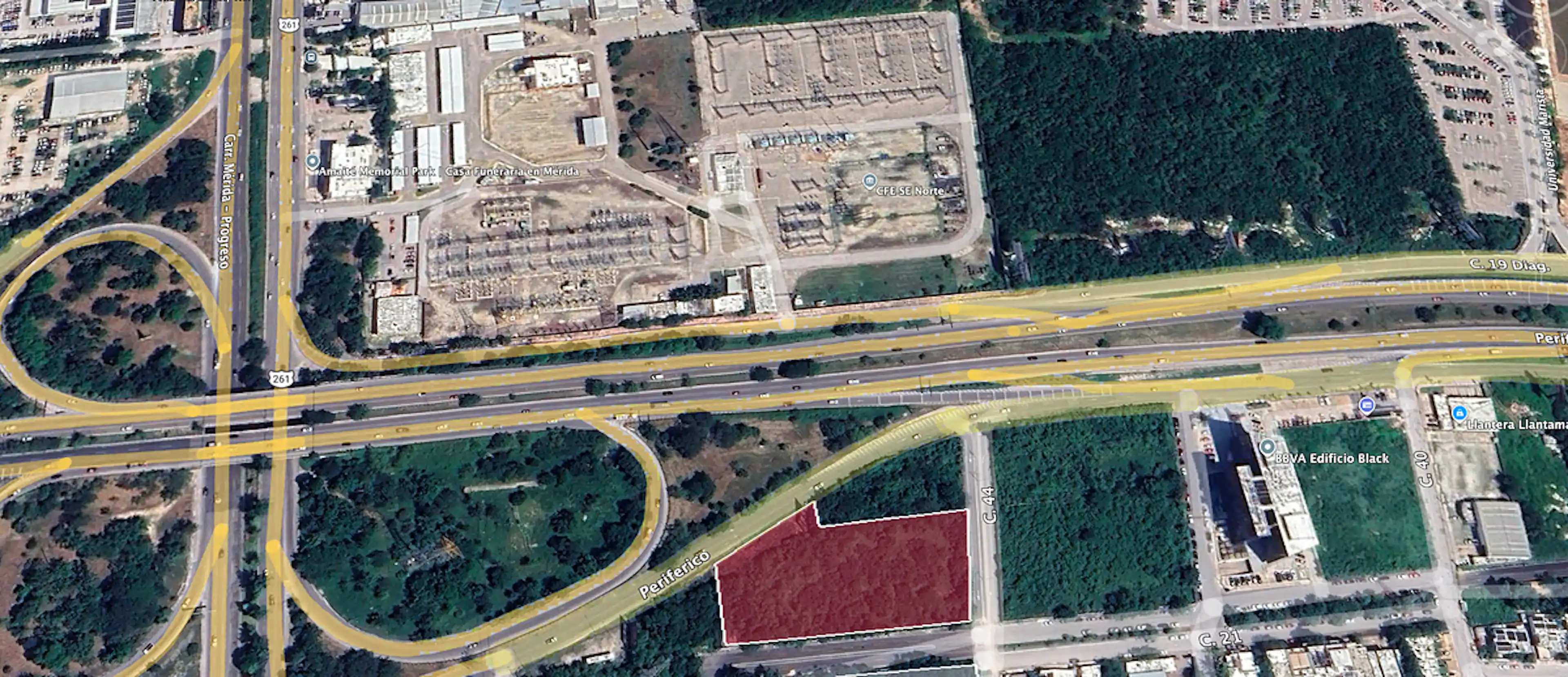 Terreno Renta Sobre Periferico Norte!! Desde 1,000 M2 Hasta 6,500 M2