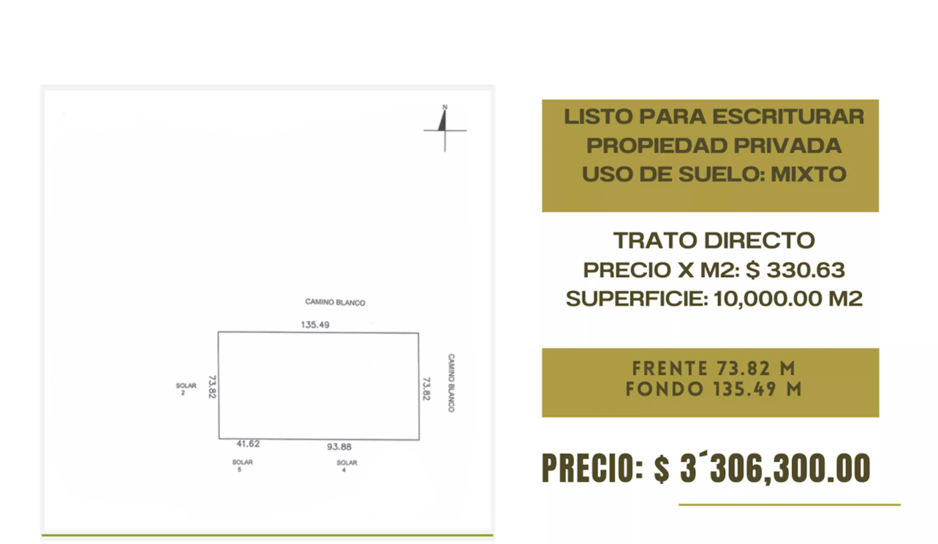 Terreno De Oportunidad En Tixkuncheil