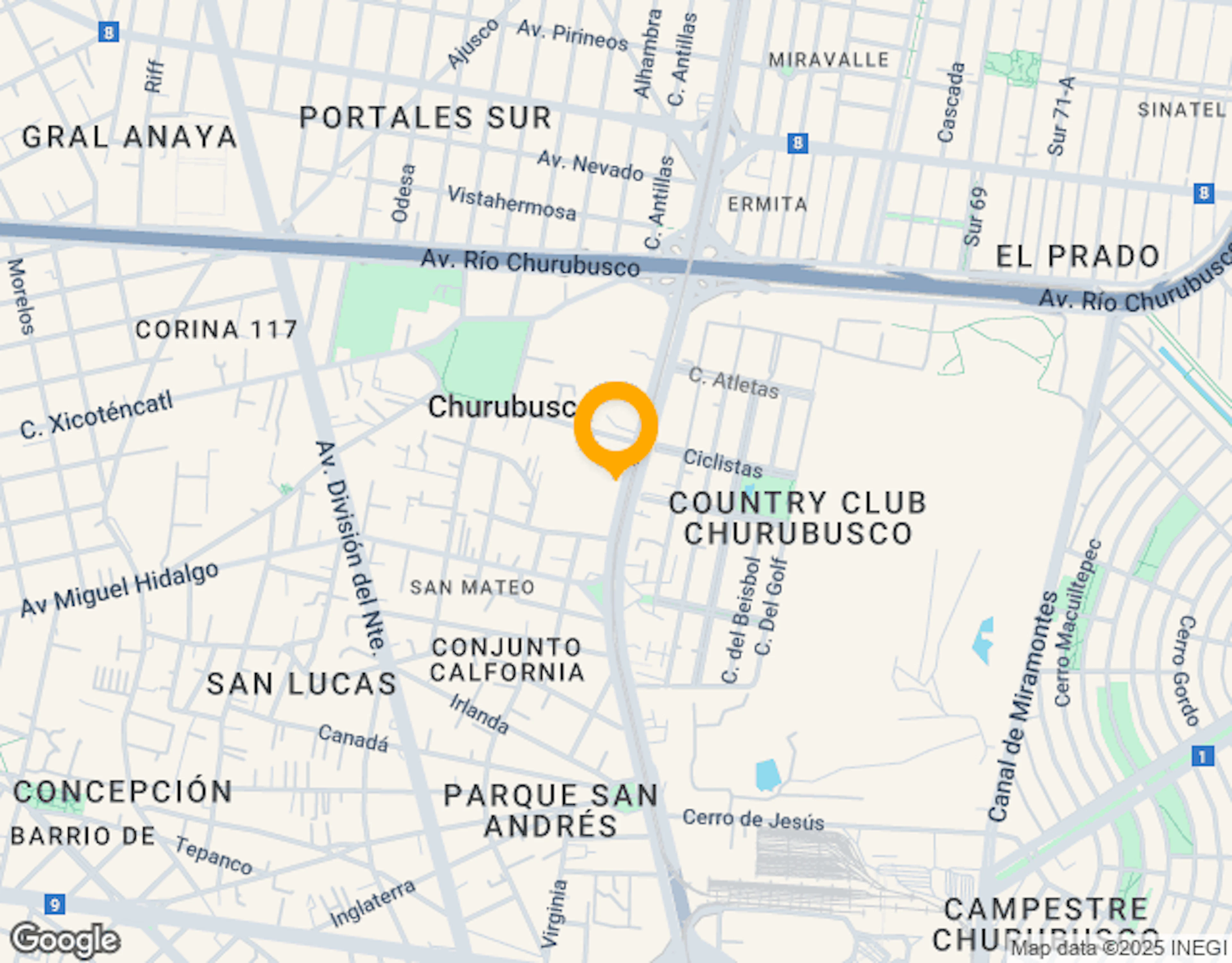 Ubicación de O ́donnell Tlalpan|edificio 1