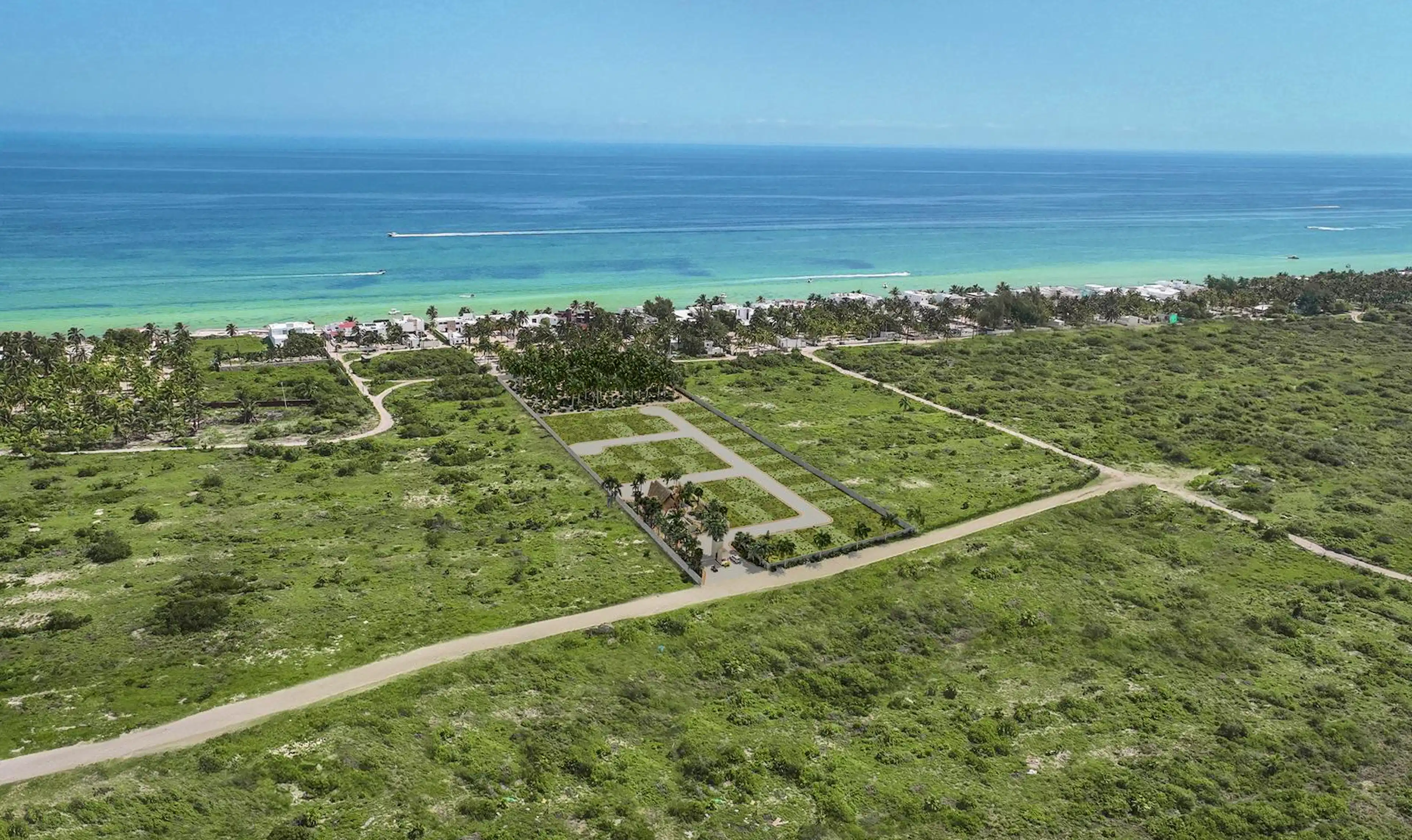 Lotes En Progreso Frente Al Mar | Financiamiento A 24 Meses