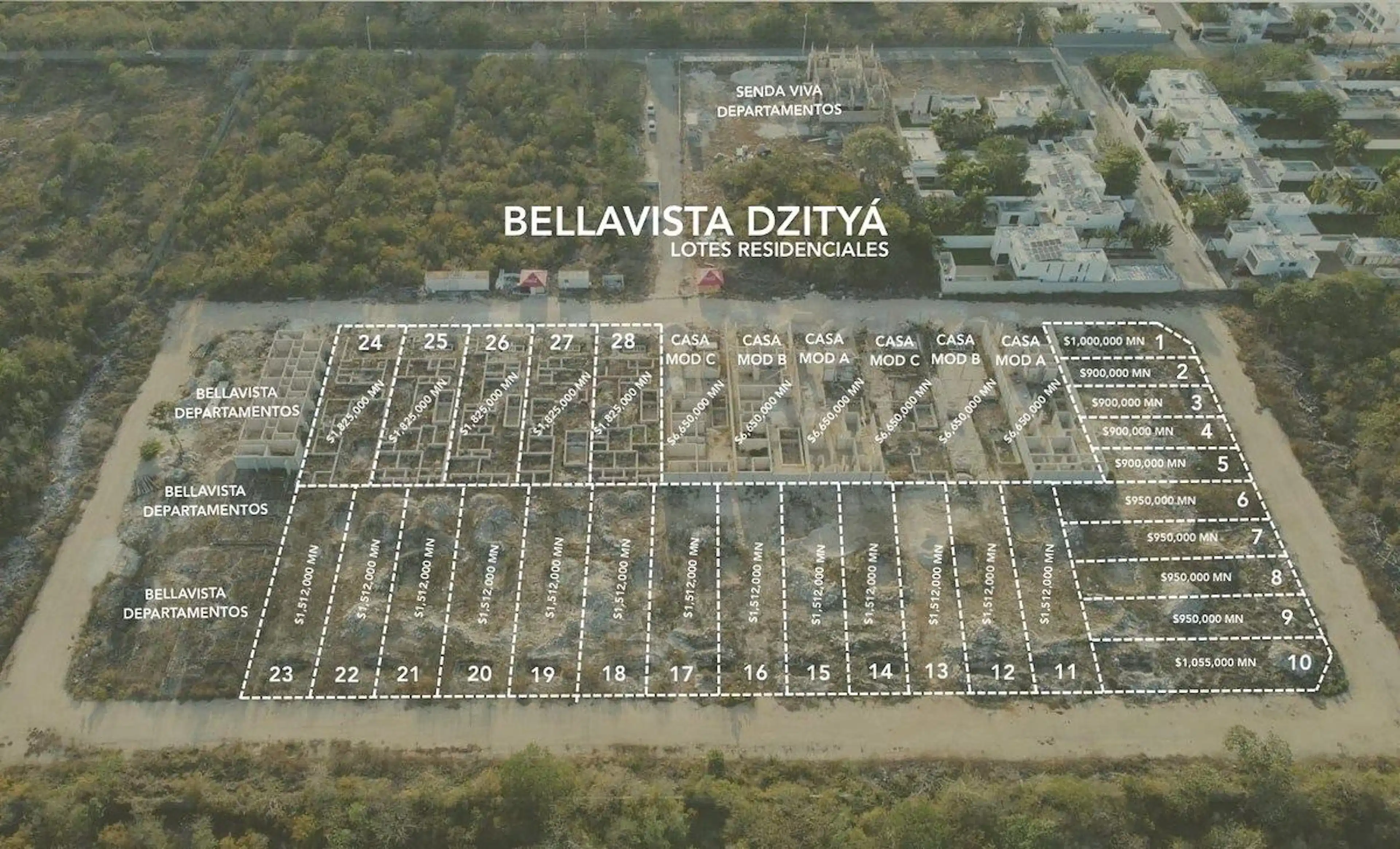 Terreno/lote En Venta Merida, Bellavista Dzitya, Mayo 2026.