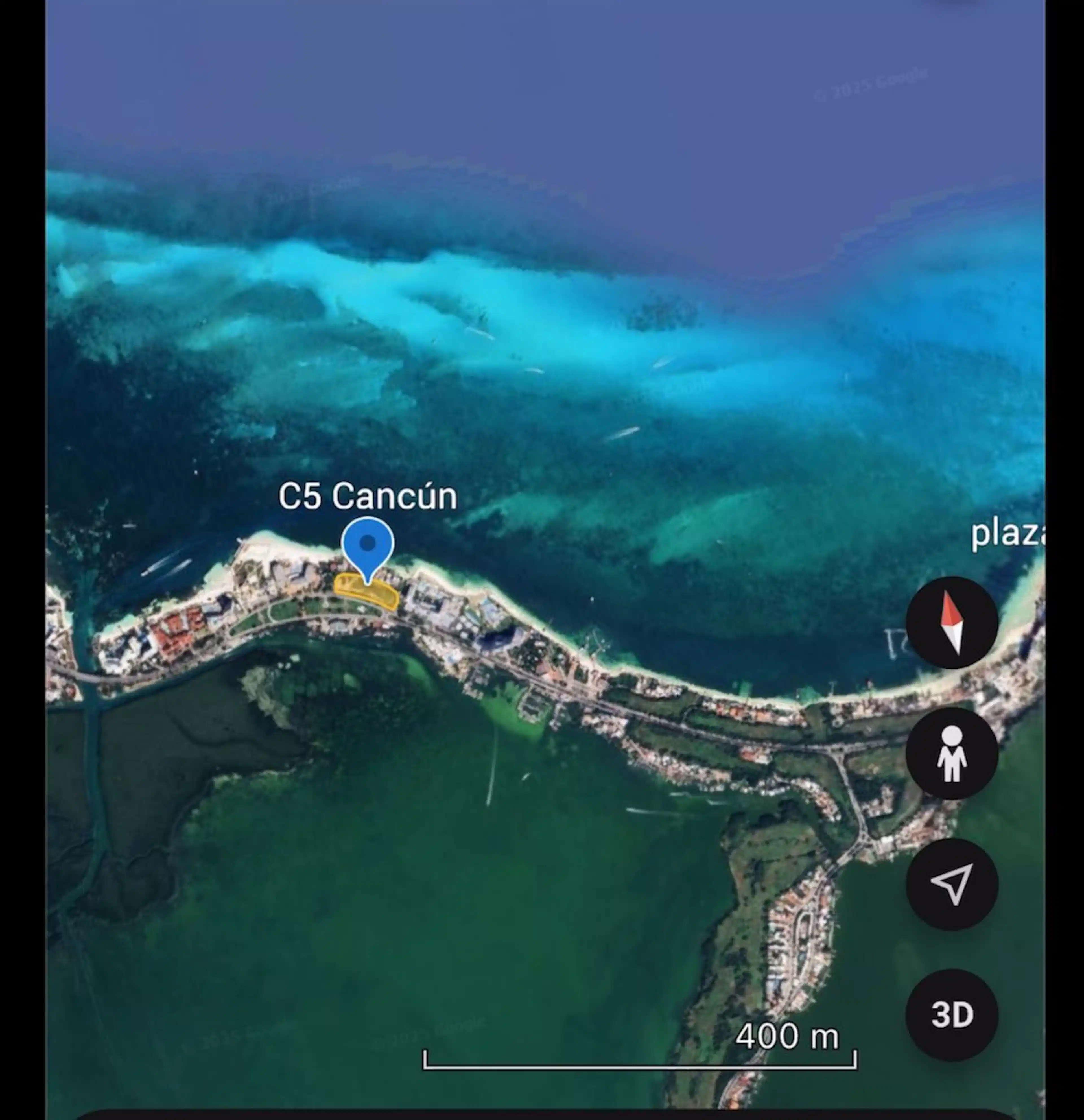 Terreno Comercial En Venta, Dentro De Zona Hotelera Cancun