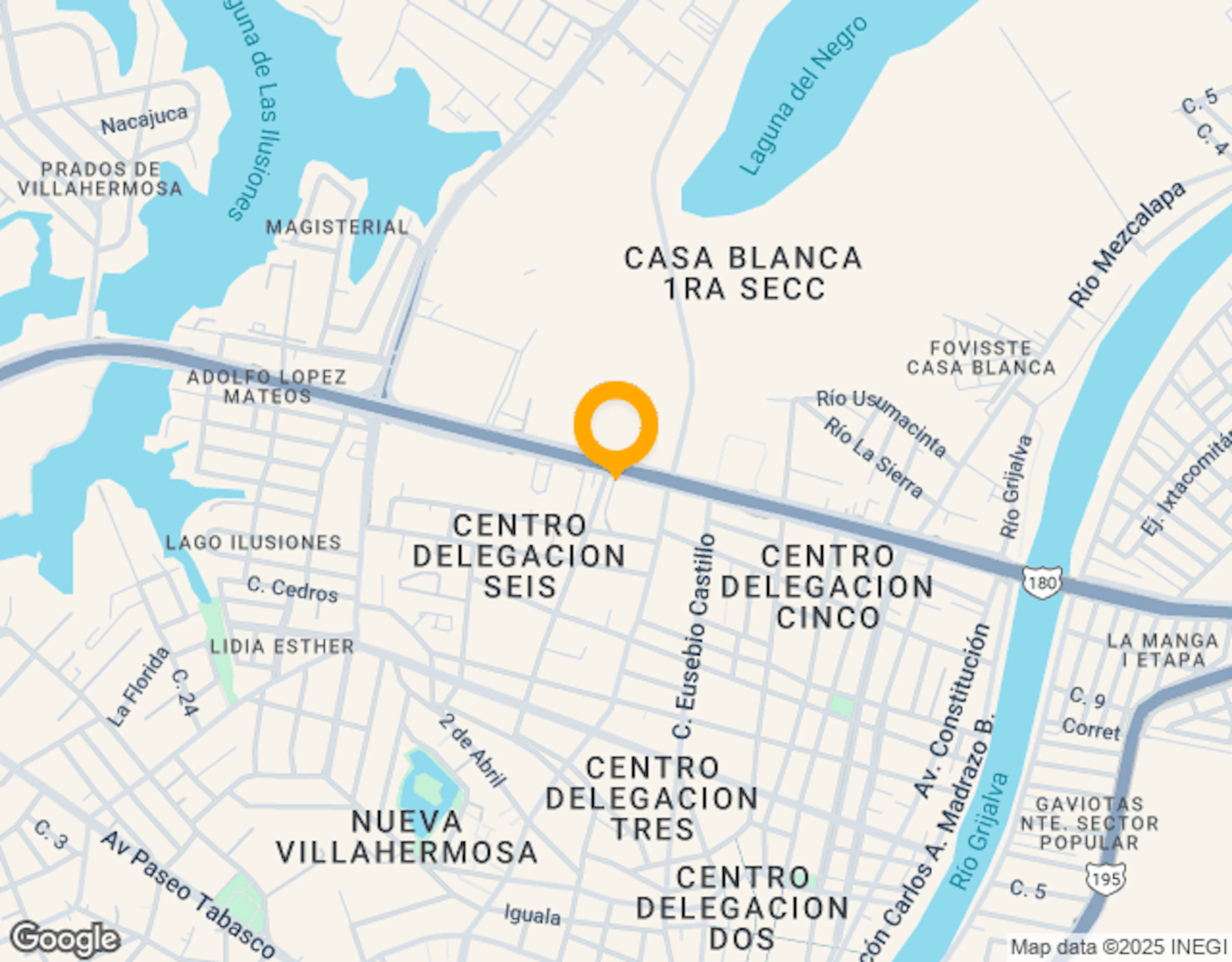 Ubicación de 1439 Gil Y Saenz Villahermosa