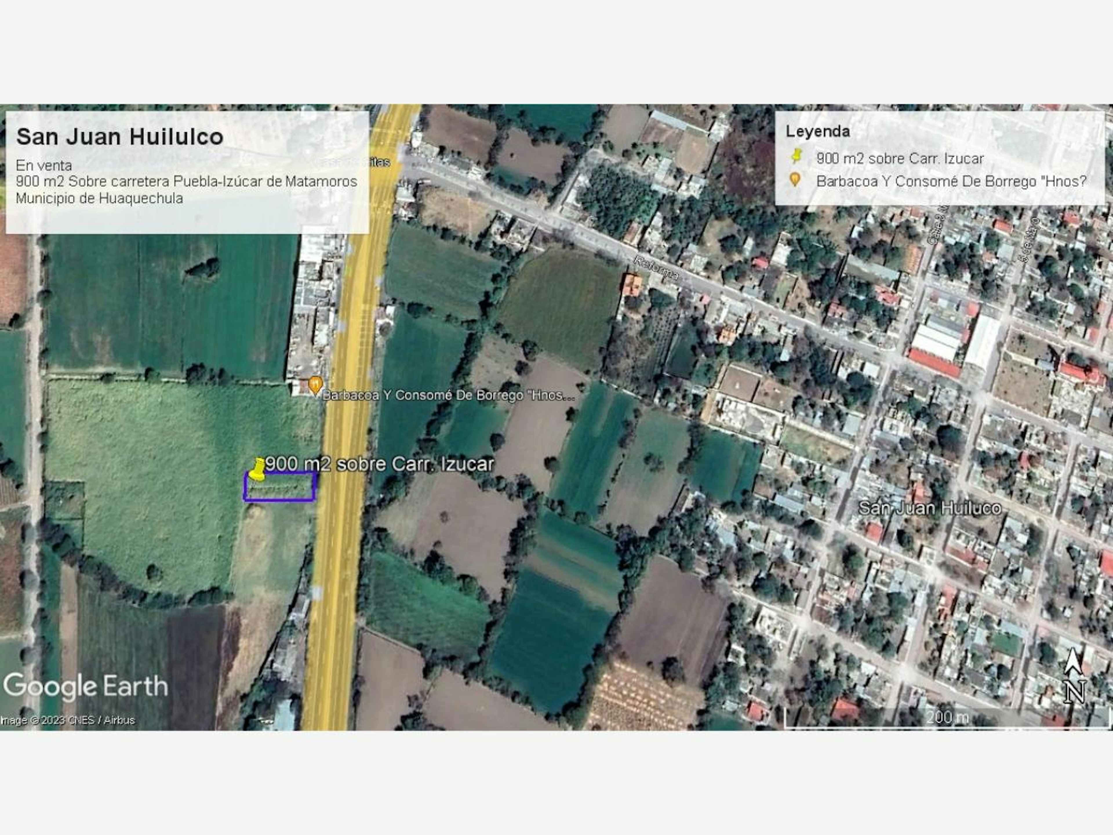 Terreno En Venta En San Juan Huiluco (huiluco), Huaquechula, Puebla