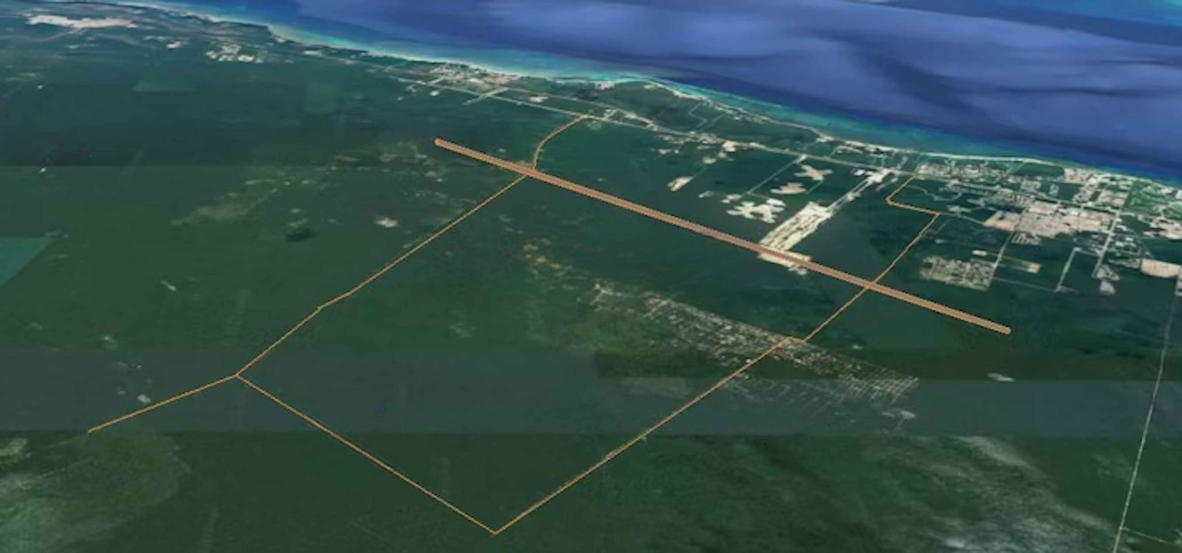 (50 Pesos/1m²) Carretera Federal 307 Cancún-chetumal