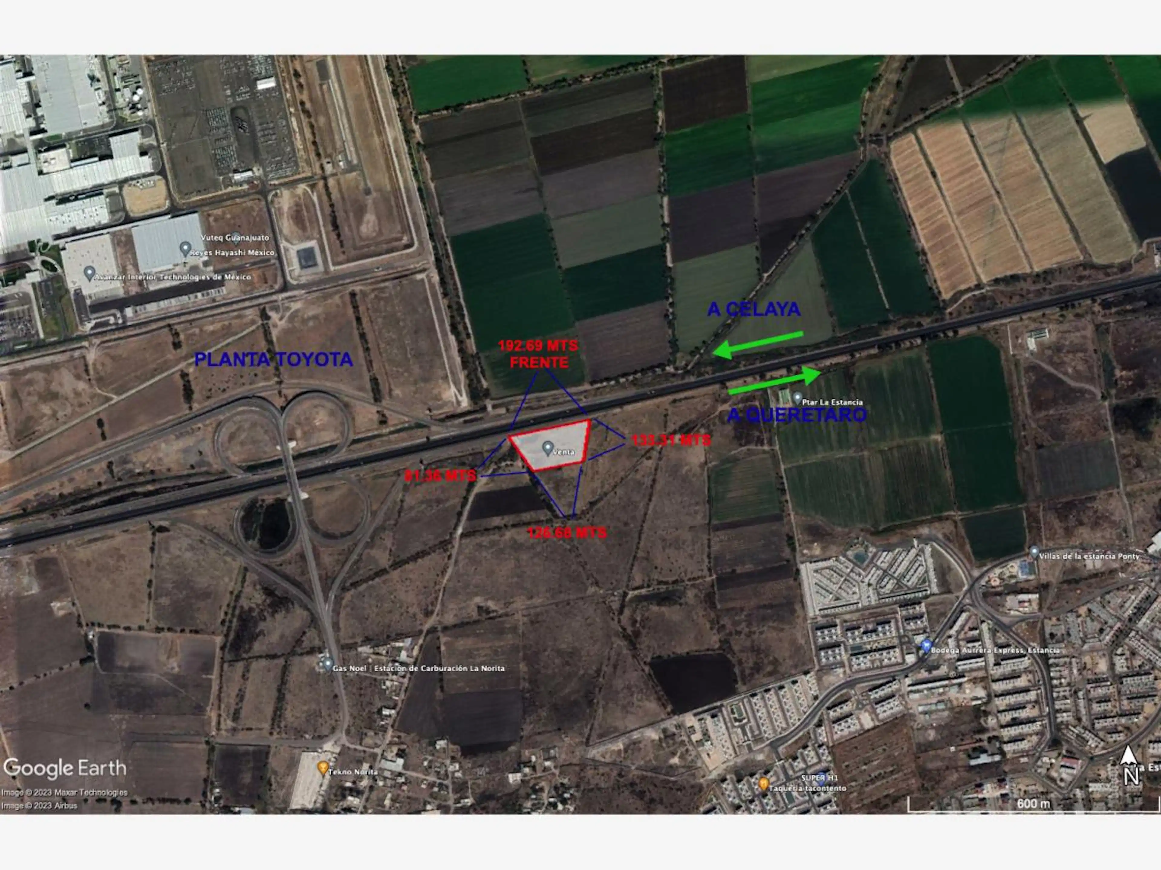 Terreno En Venta En La Norita, Apaseo El Grande, Guanajuato