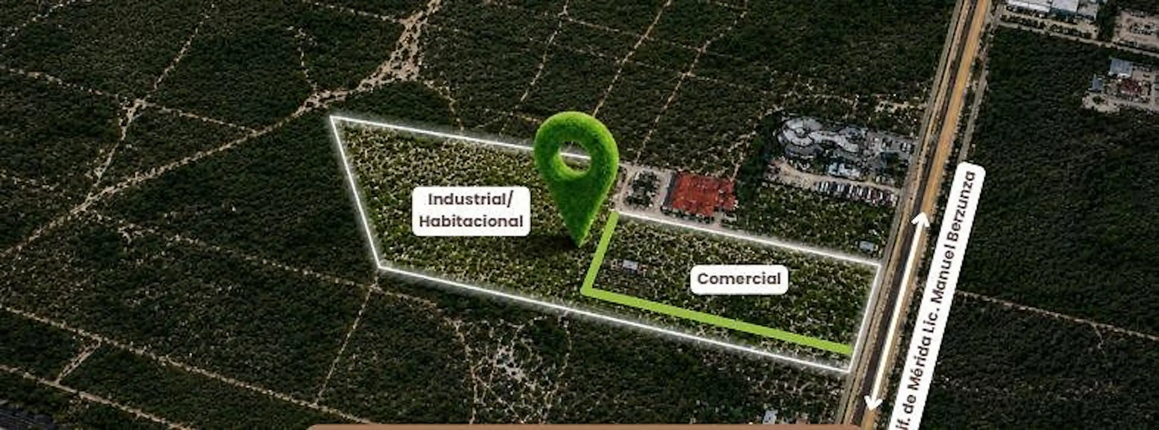 Terreno sobre Periférico, Mérida