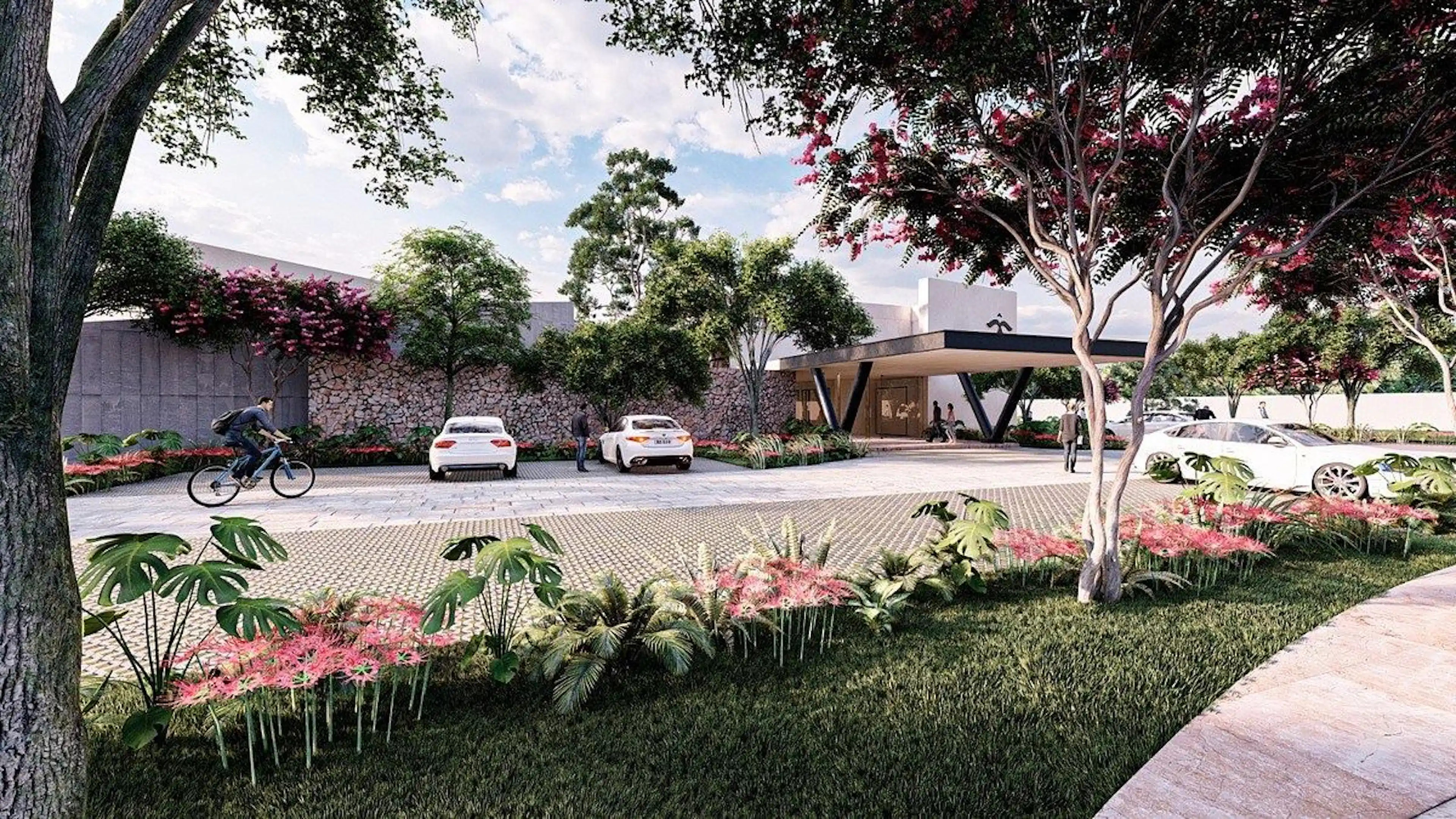 Terrenos residenciales zona Cholul av. Cumbres