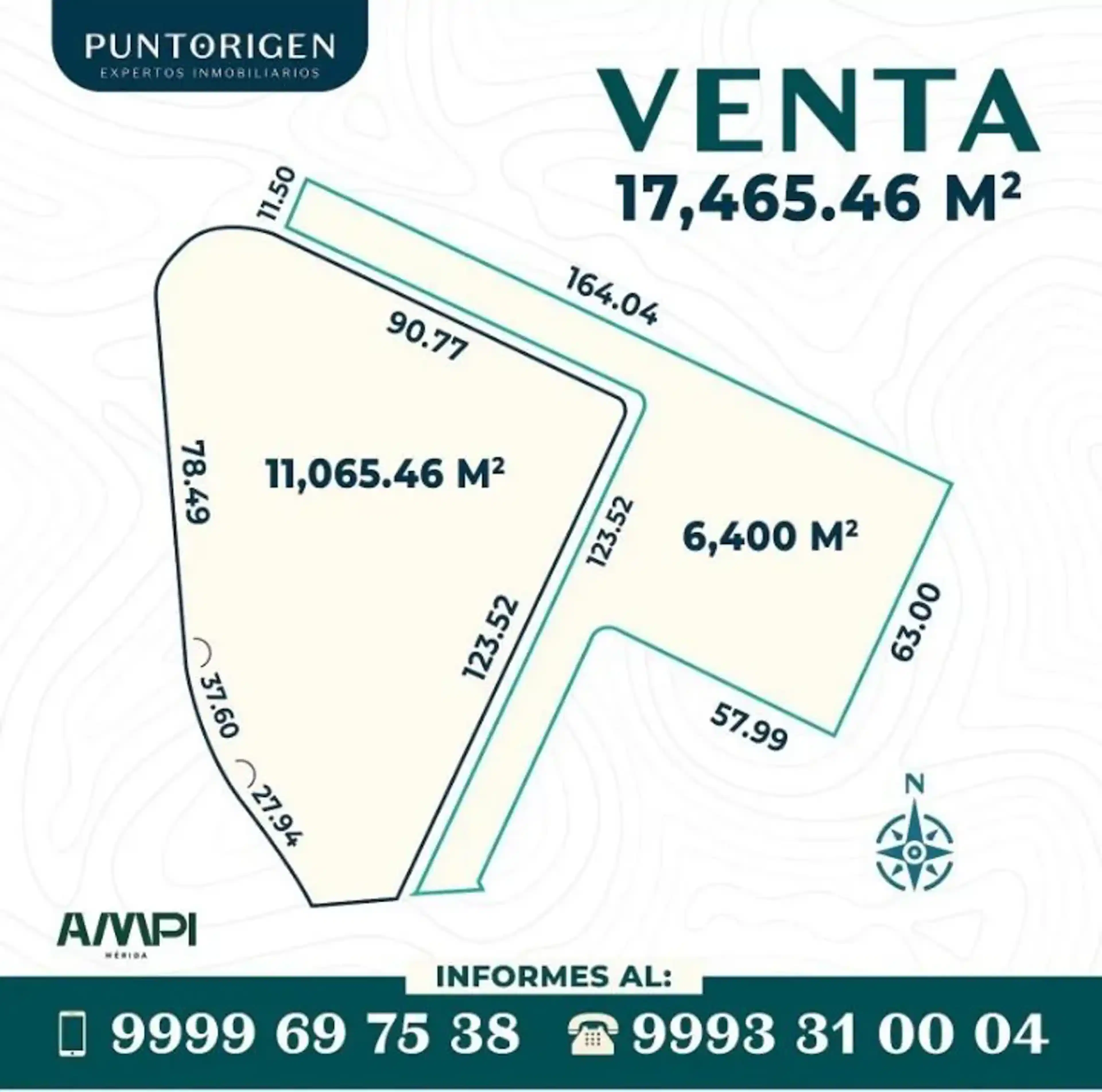 Terreno en venta en Ciudad Caucel, Mérida, Yucatán