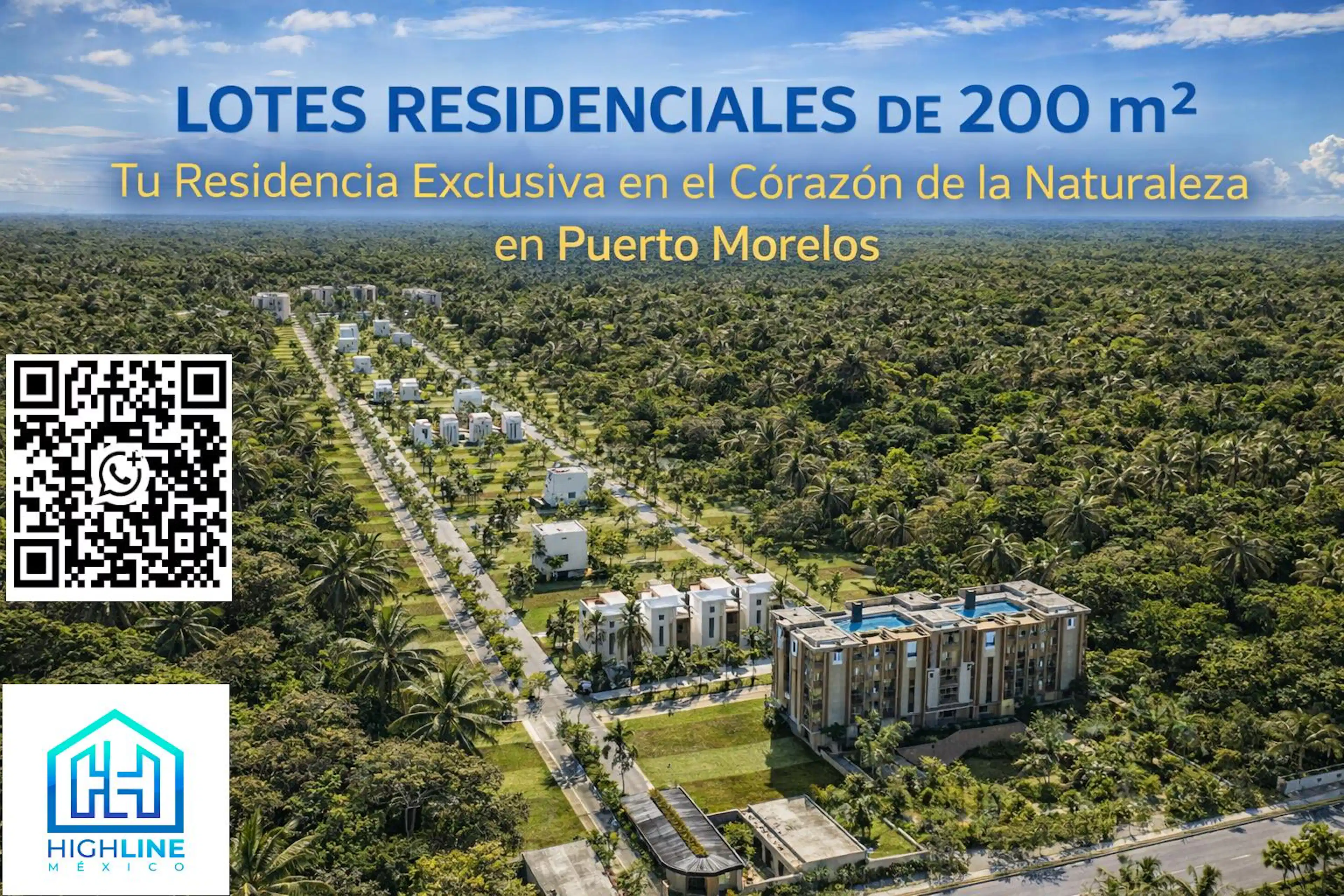 Lotes Residenciales De 200 M2 En Puerto Morelos