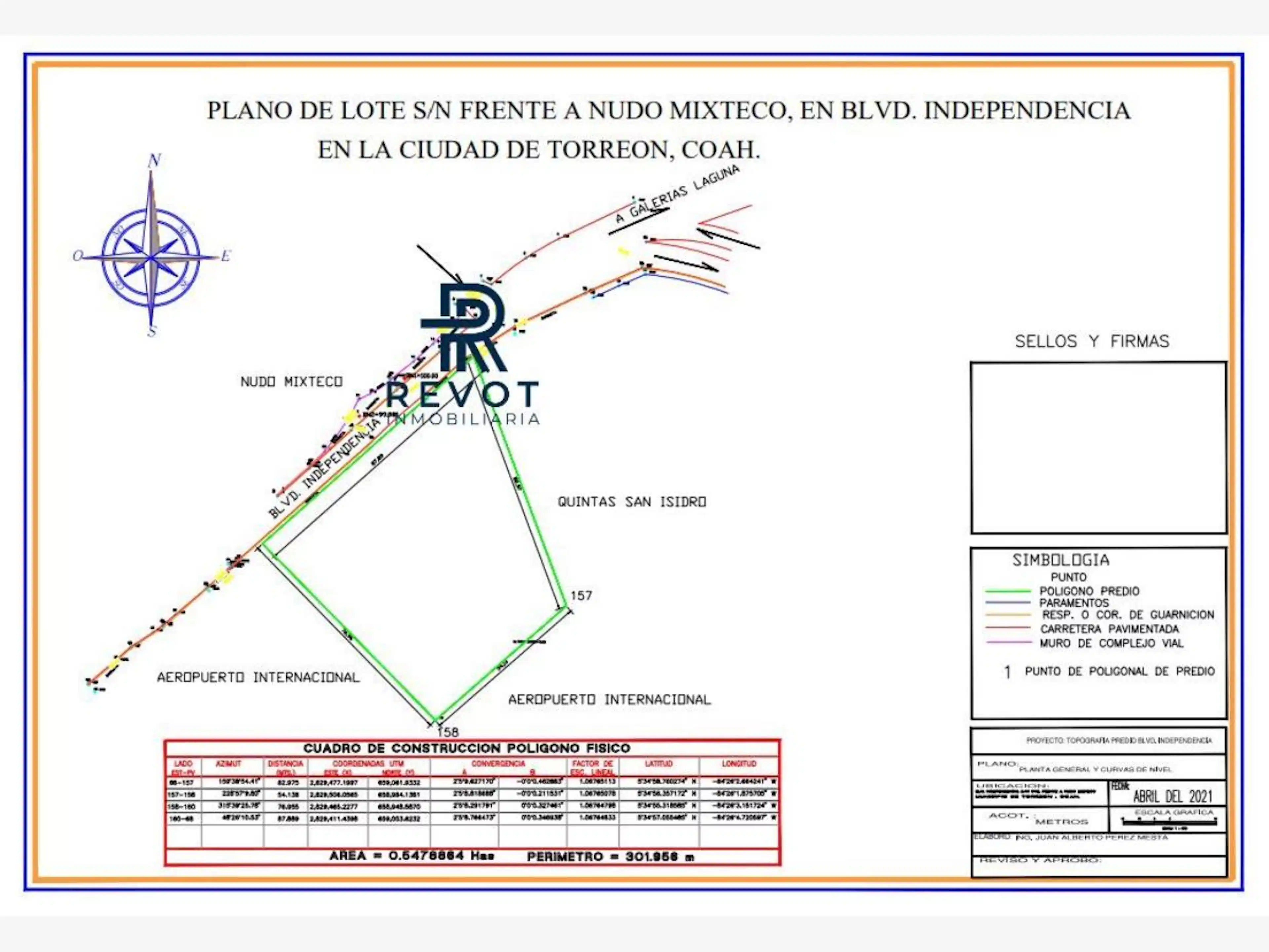 Terreno En Venta En Nuevo San Isidro, Torreón, Coahuila De Zaragoza
