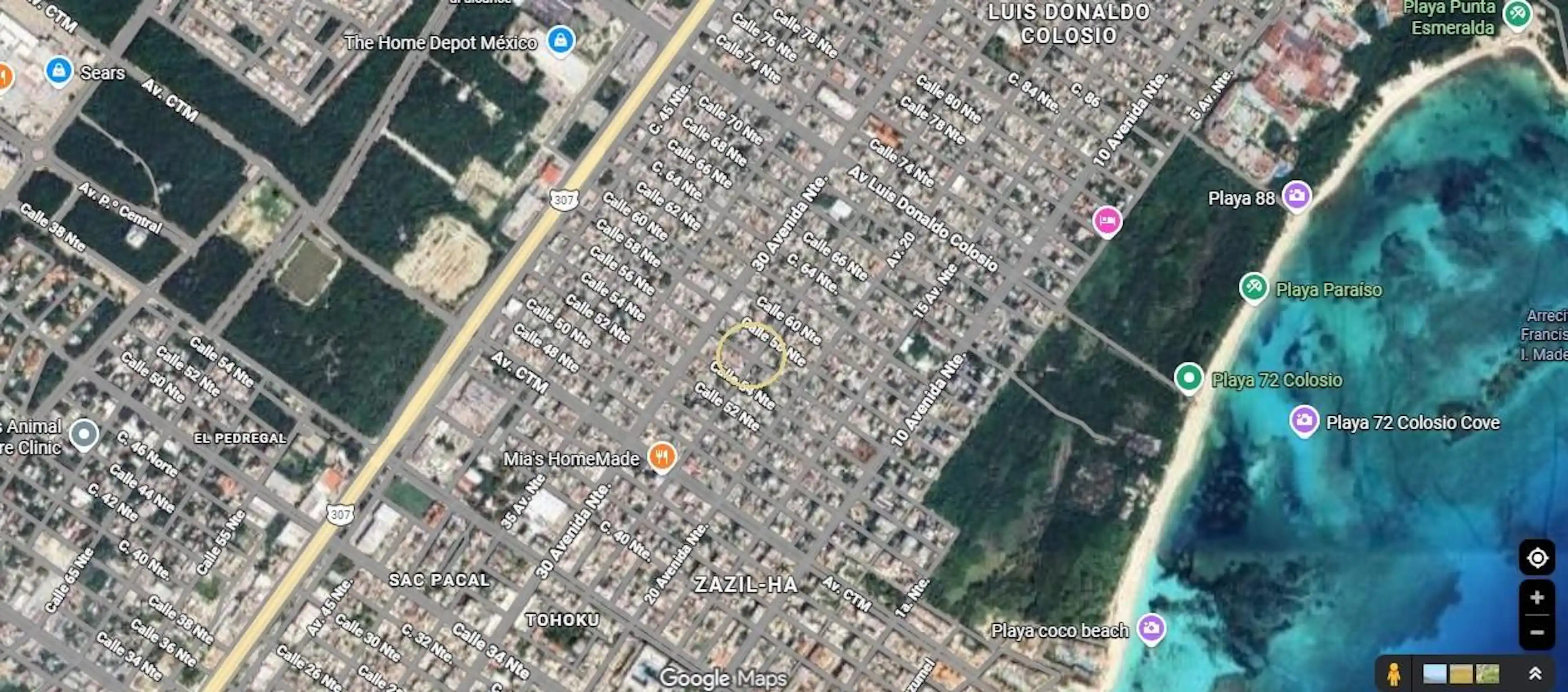 Terreno En Venta Calle 56, Col. Colosio En Playa Del Carmen P4554
