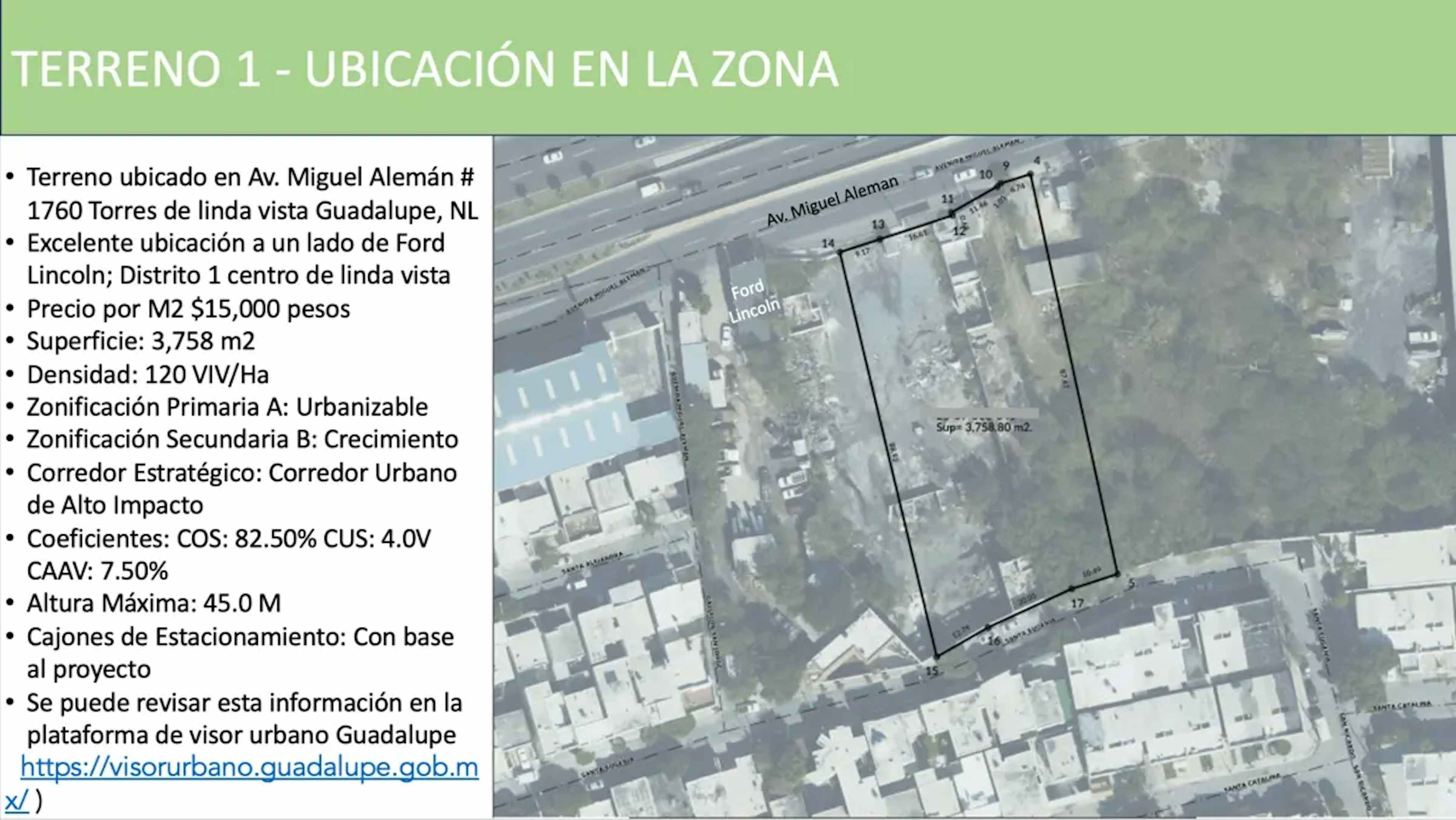Terreno En Venta En Torres De Linda Vista, Guadalupe, Nuevo León