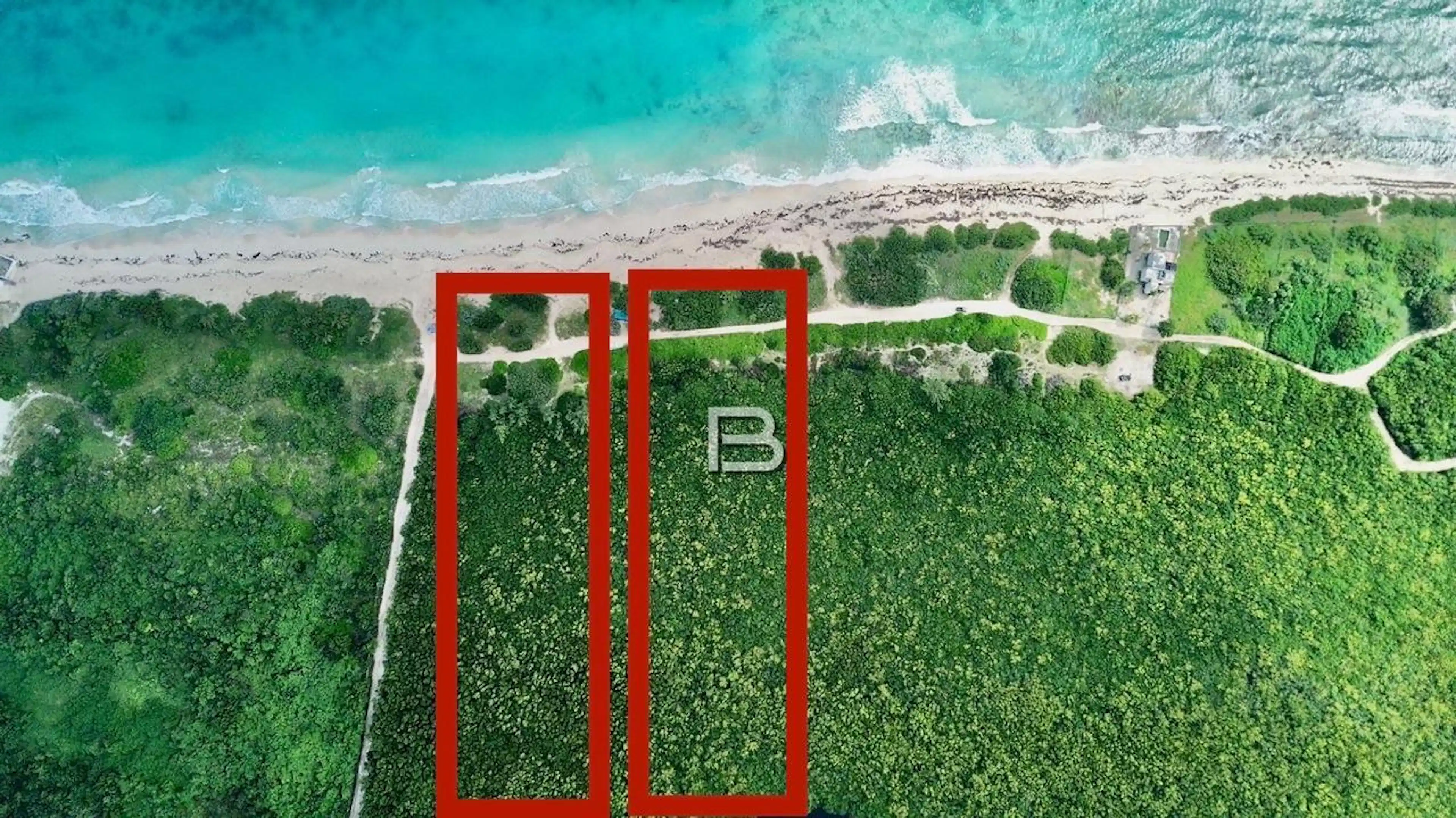Terrenos en Venta con Frente de Playa en Puerto Morelos
