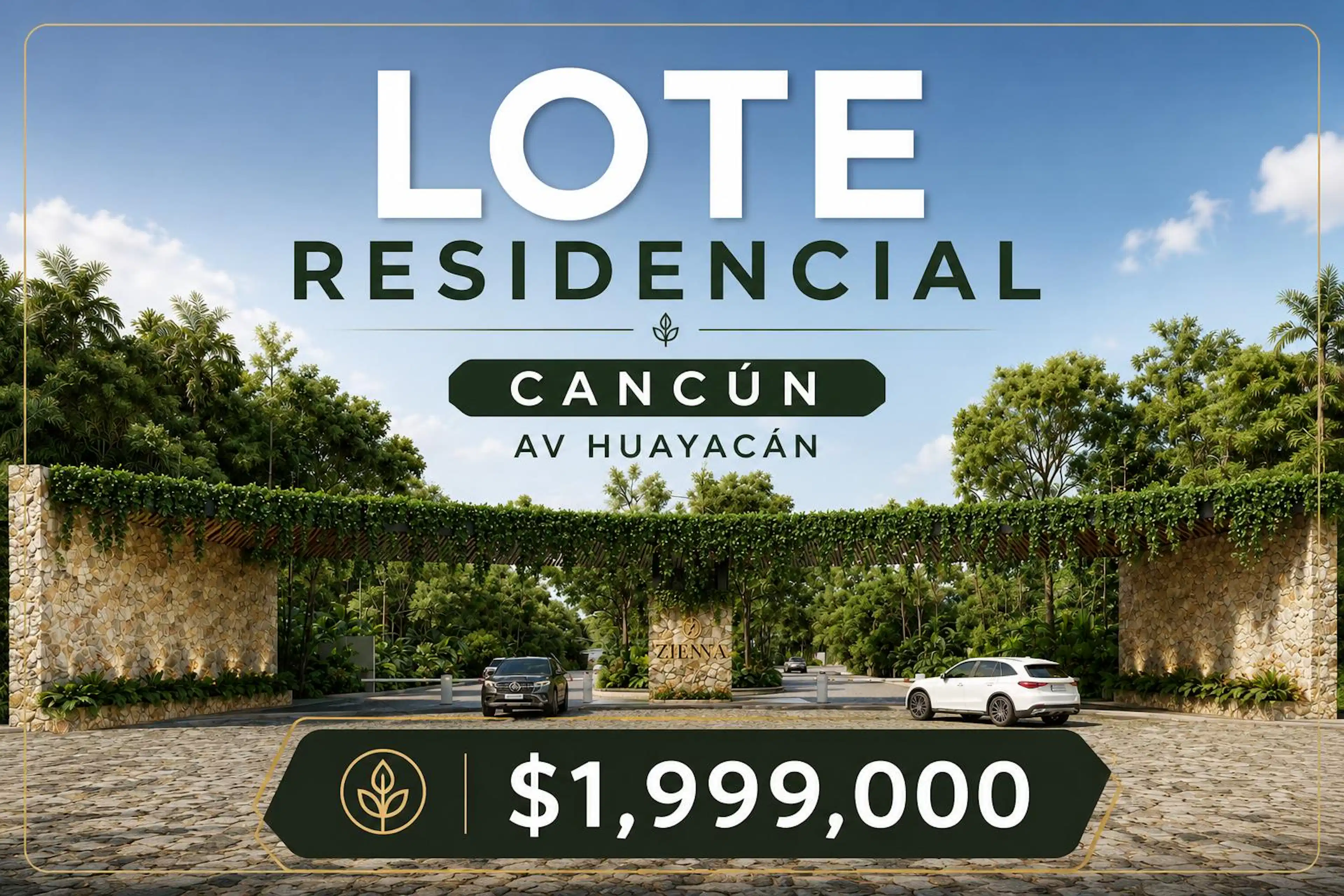 Oportunidad De InversiÓn. Lote Residencial En CancÚn, Zona Sur. Amenidades Premium. Preventa.