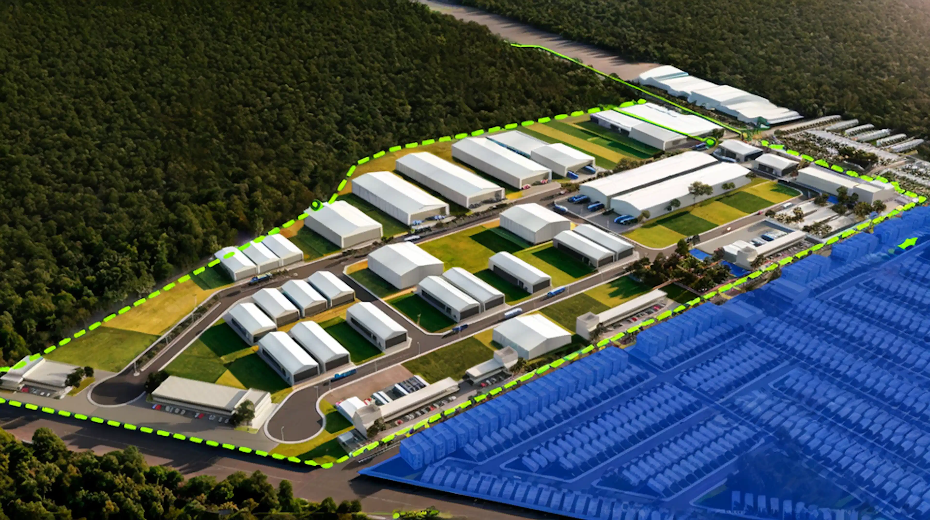 Venta de lotes modulares en Cinco Park