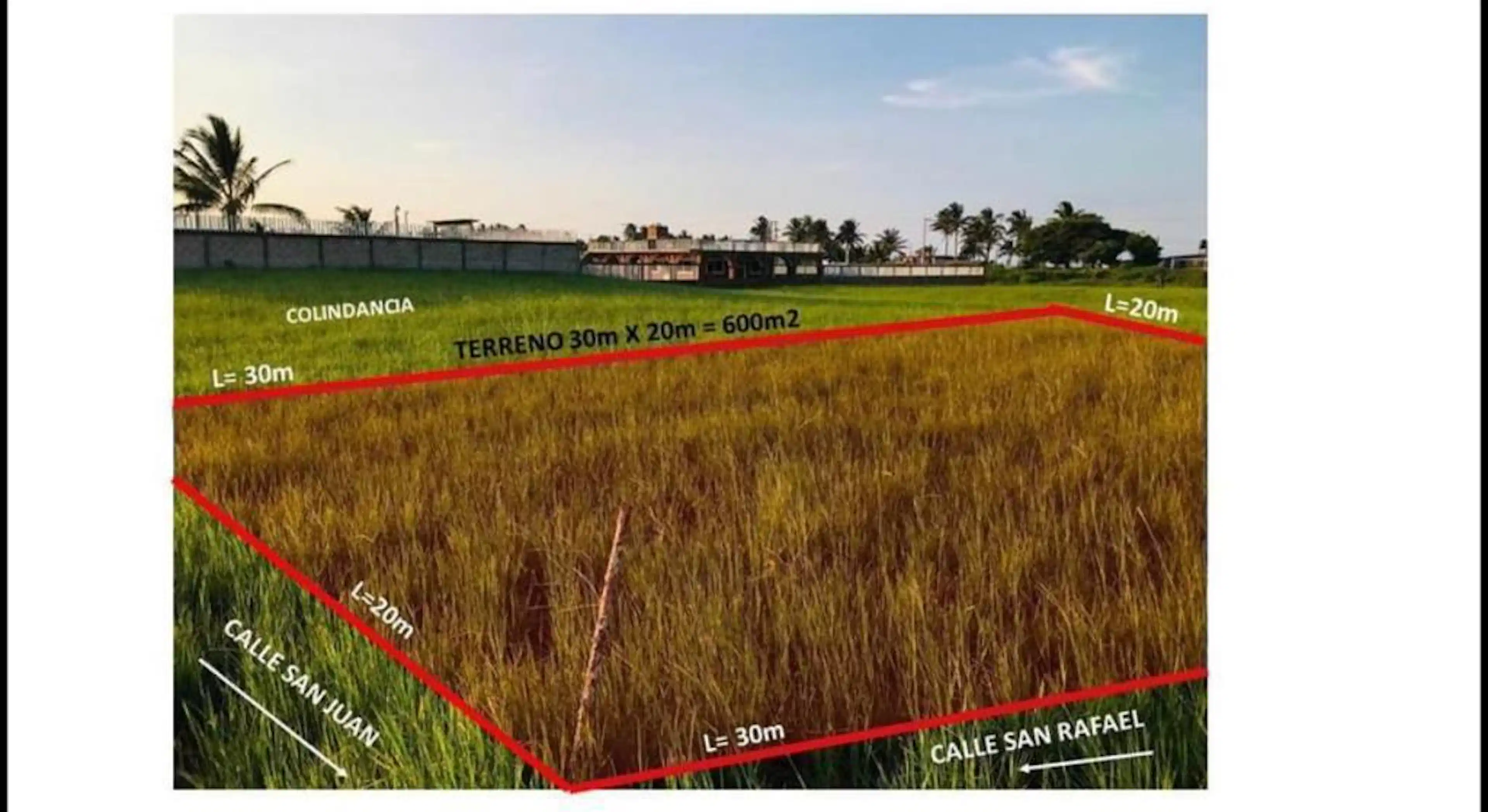 Terreno En Venta En Tecolutla Ver.